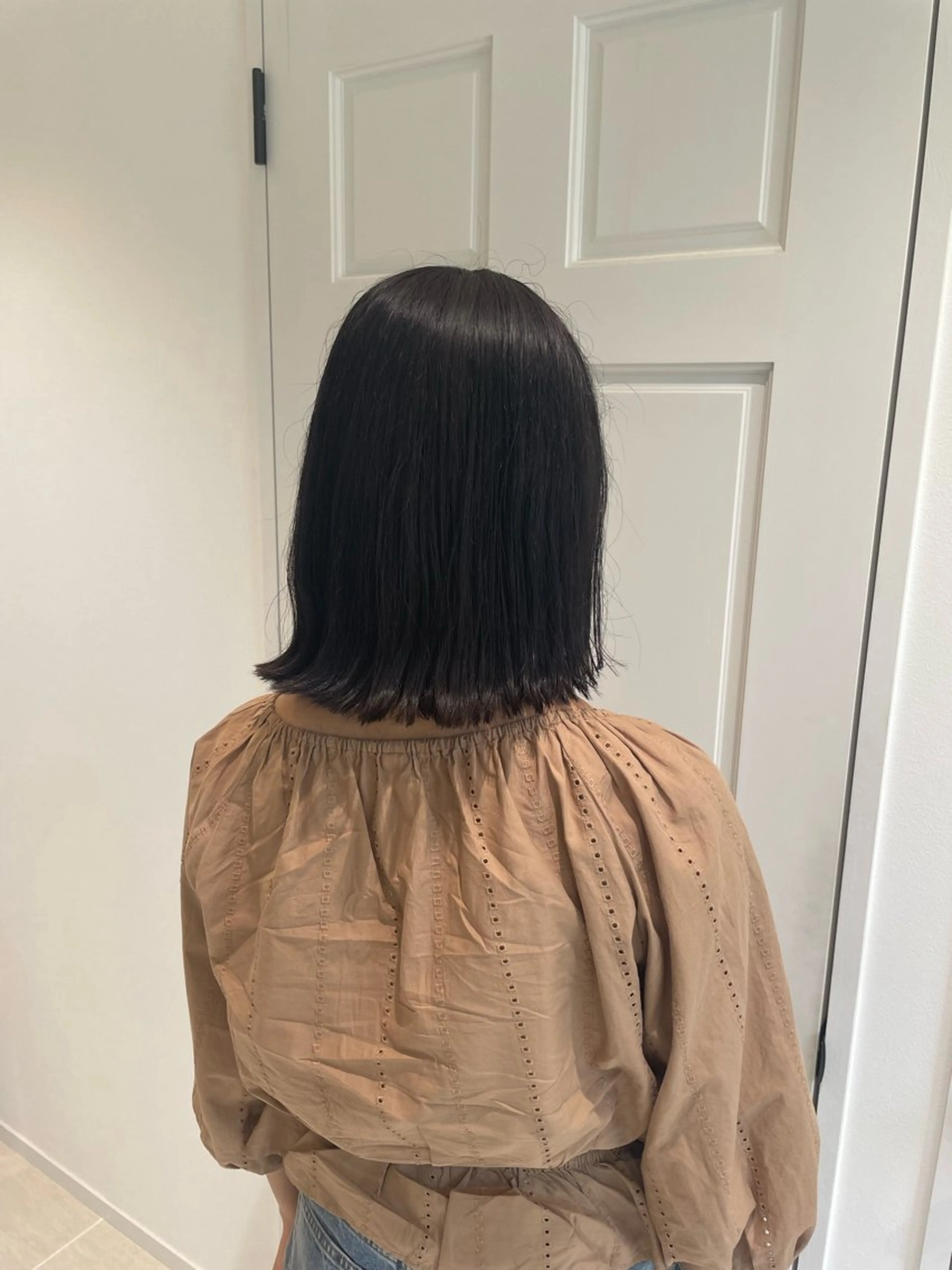 ミディアム ボブ ボブ／ブリーチカラー ／ゆづき🌟のヘアスタイル