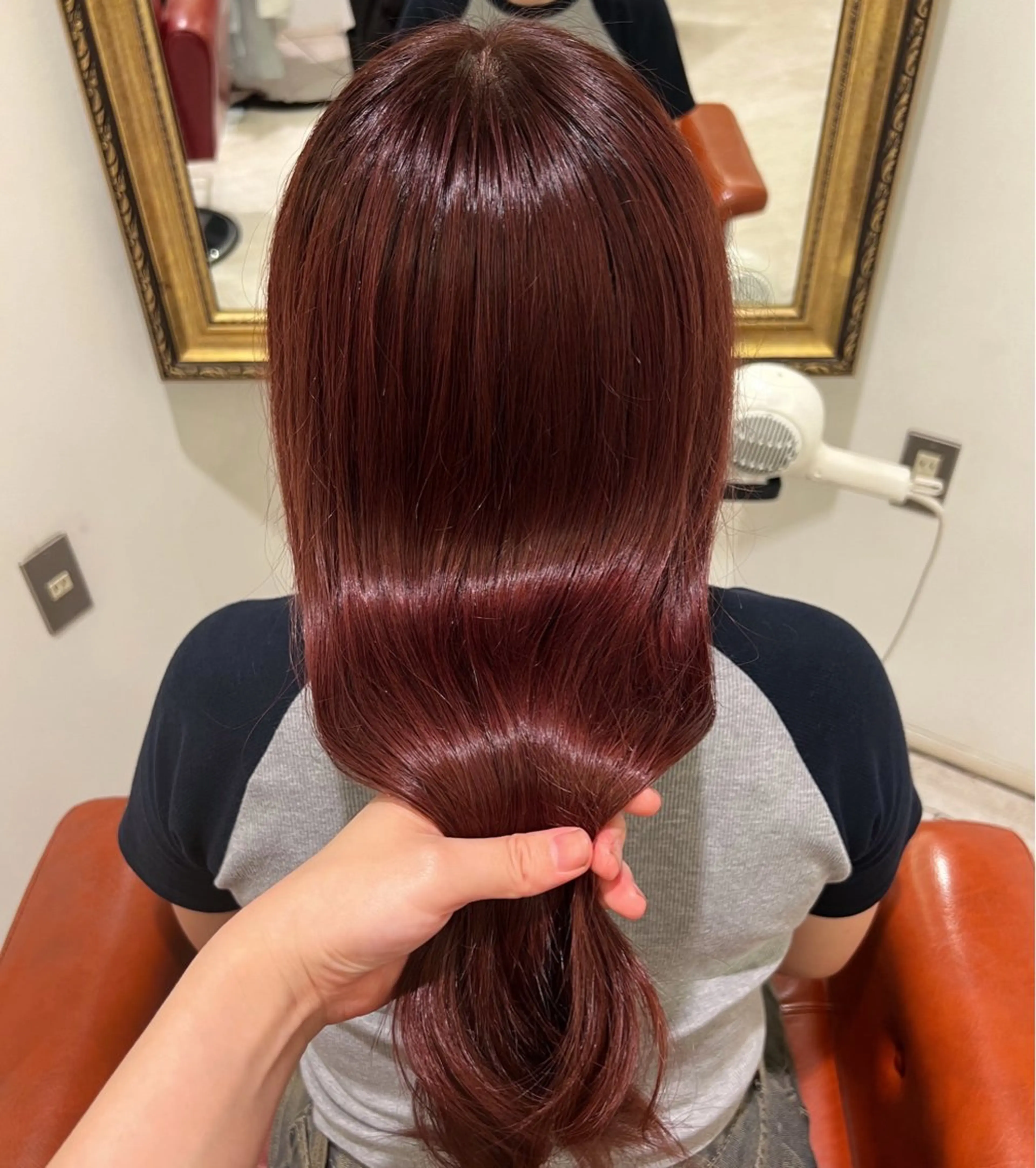 カラー ブリーチ ブリーチなしカラー Lita所属・rina🐰 /　Lita1Fのヘアスタイル