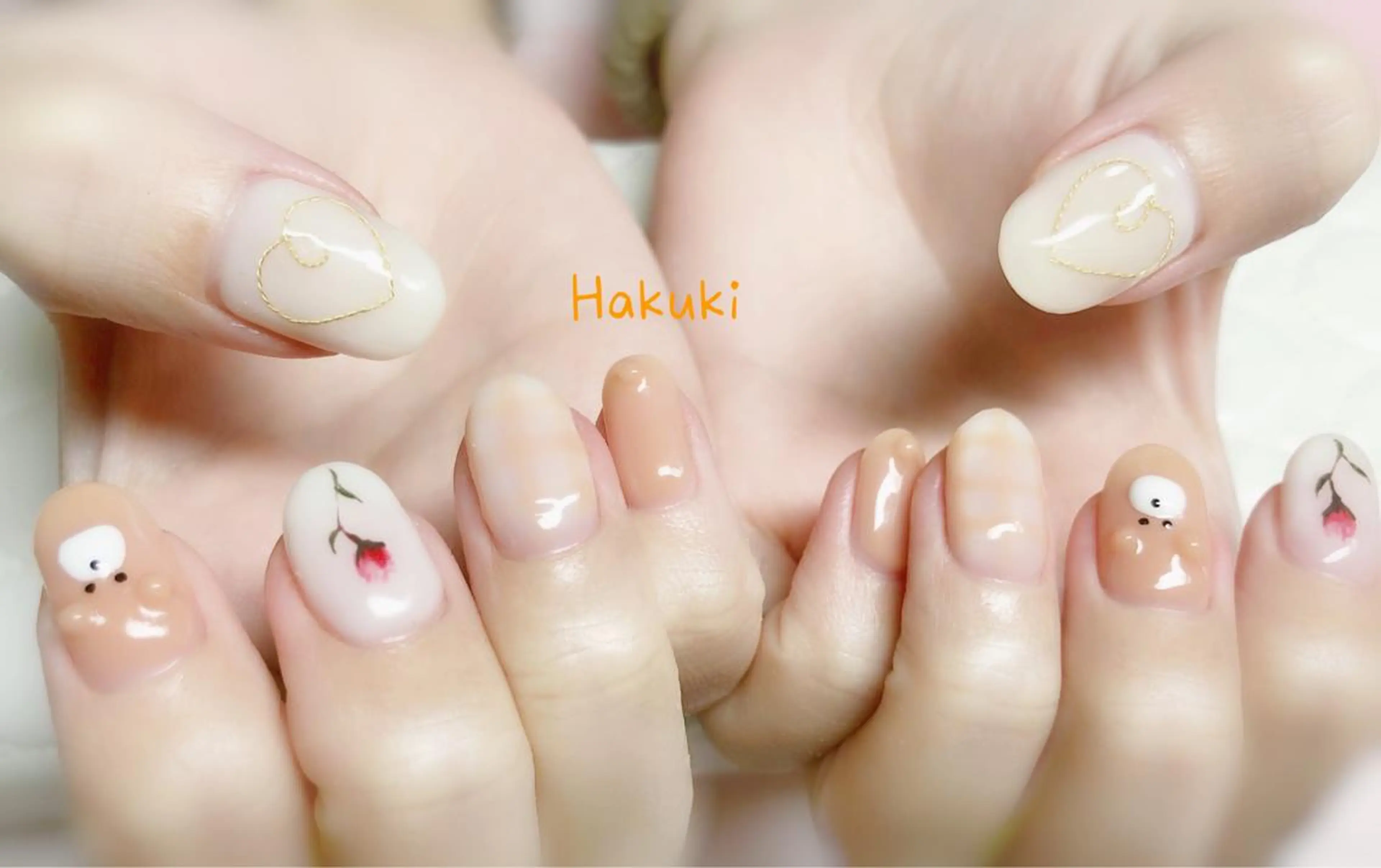 ネイル ハク キのネイルデザイン