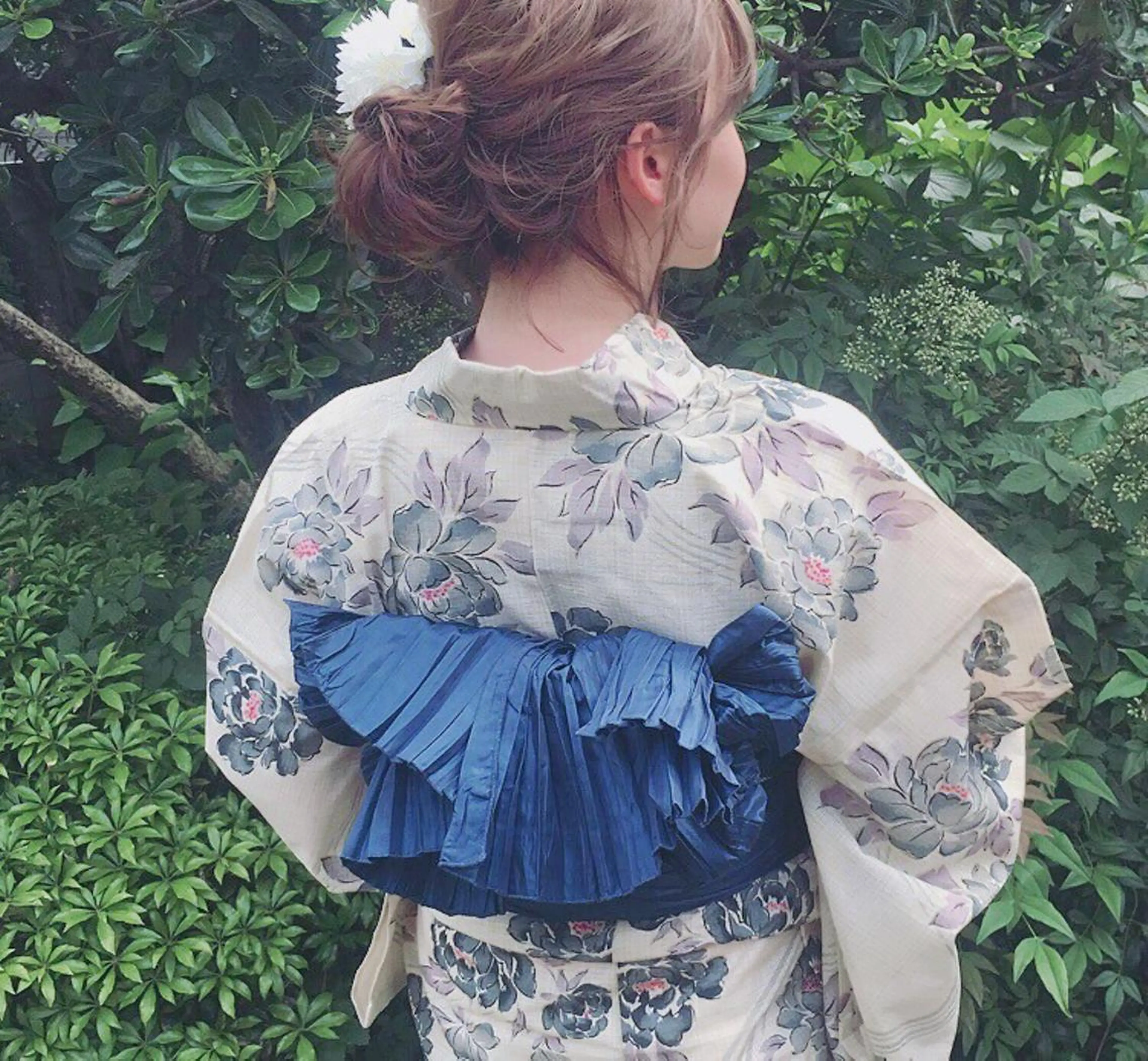 ミディアム ヘアアレンジ 浴衣 女性リピ90%🍨 🩷佐藤みずきのヘアスタイル