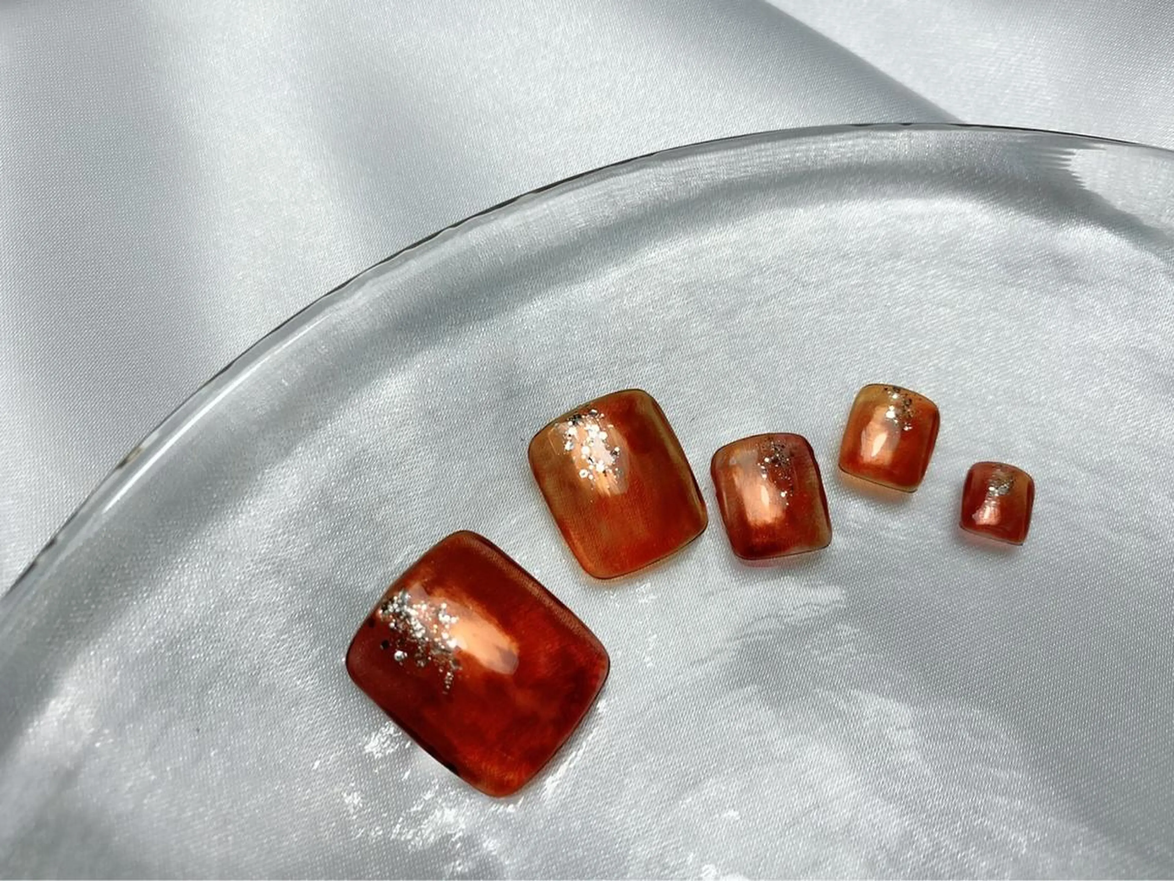 ネイル フットネイル フットネイル Clarity Nailのネイルデザイン