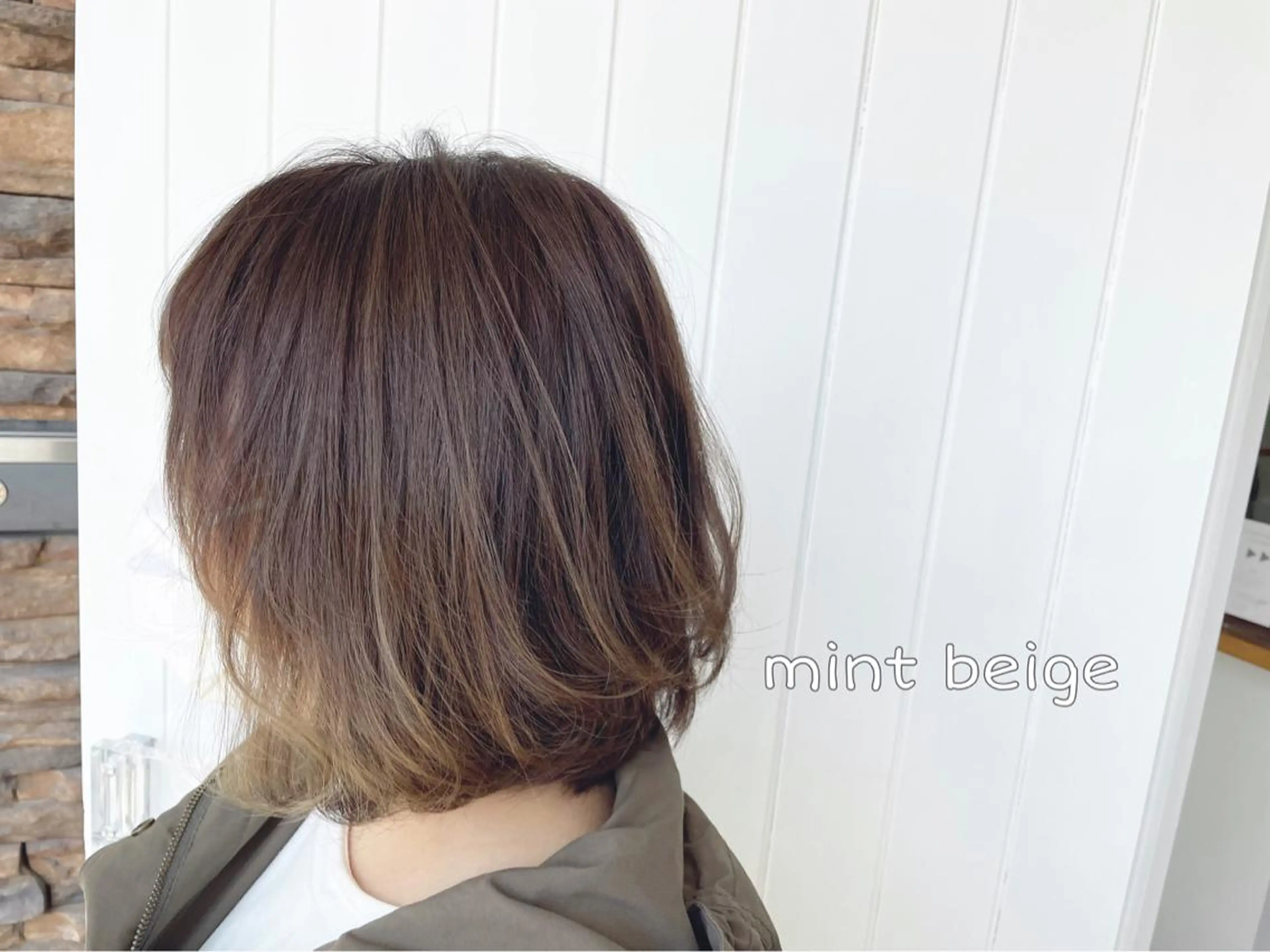 ミディアム カラー 髪質改善✨️透明感カ ラー✧*。山下さいみのヘアスタイル