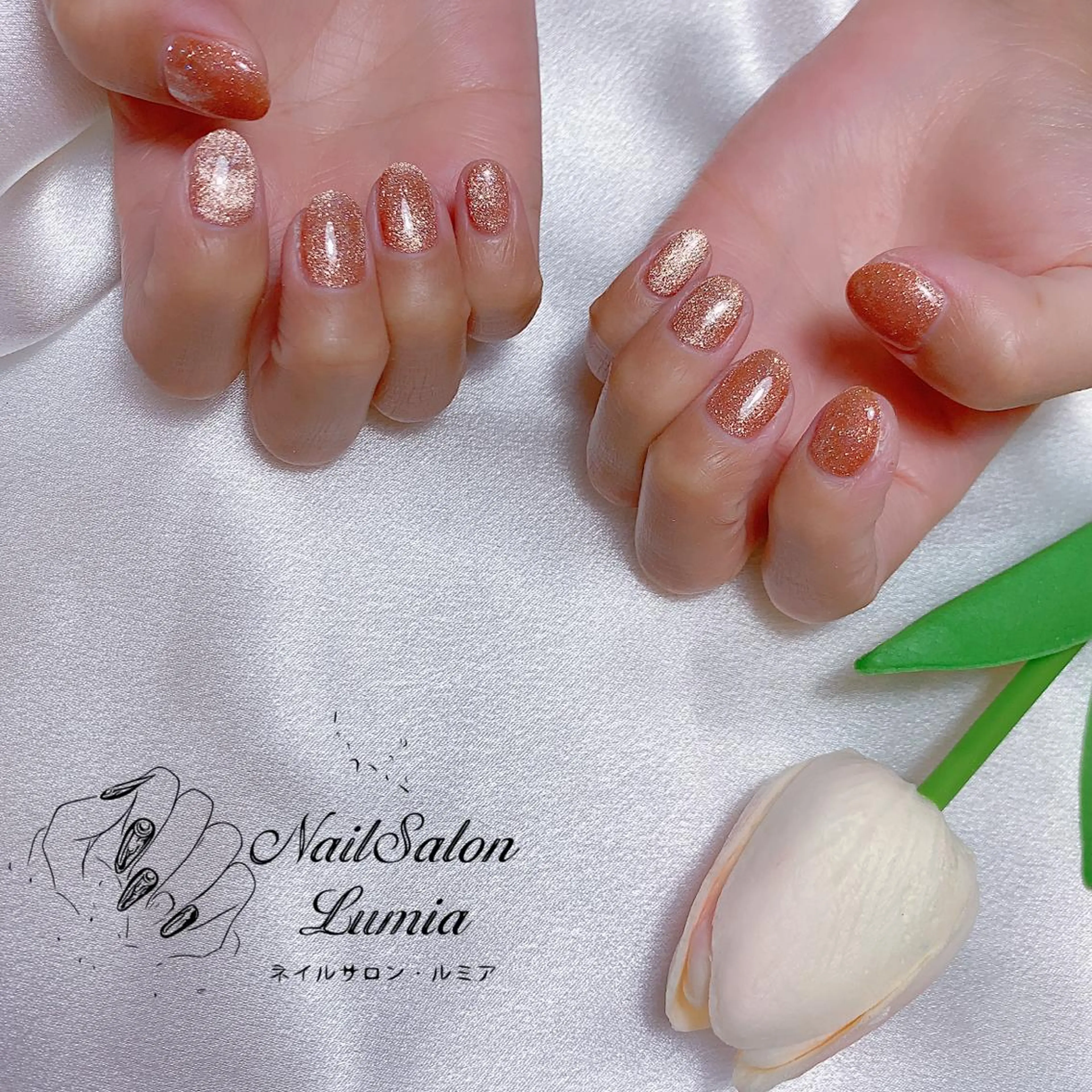 ネイル ハンドネイル ネイルサロン ルミア Lumia 店長のネイルデザイン