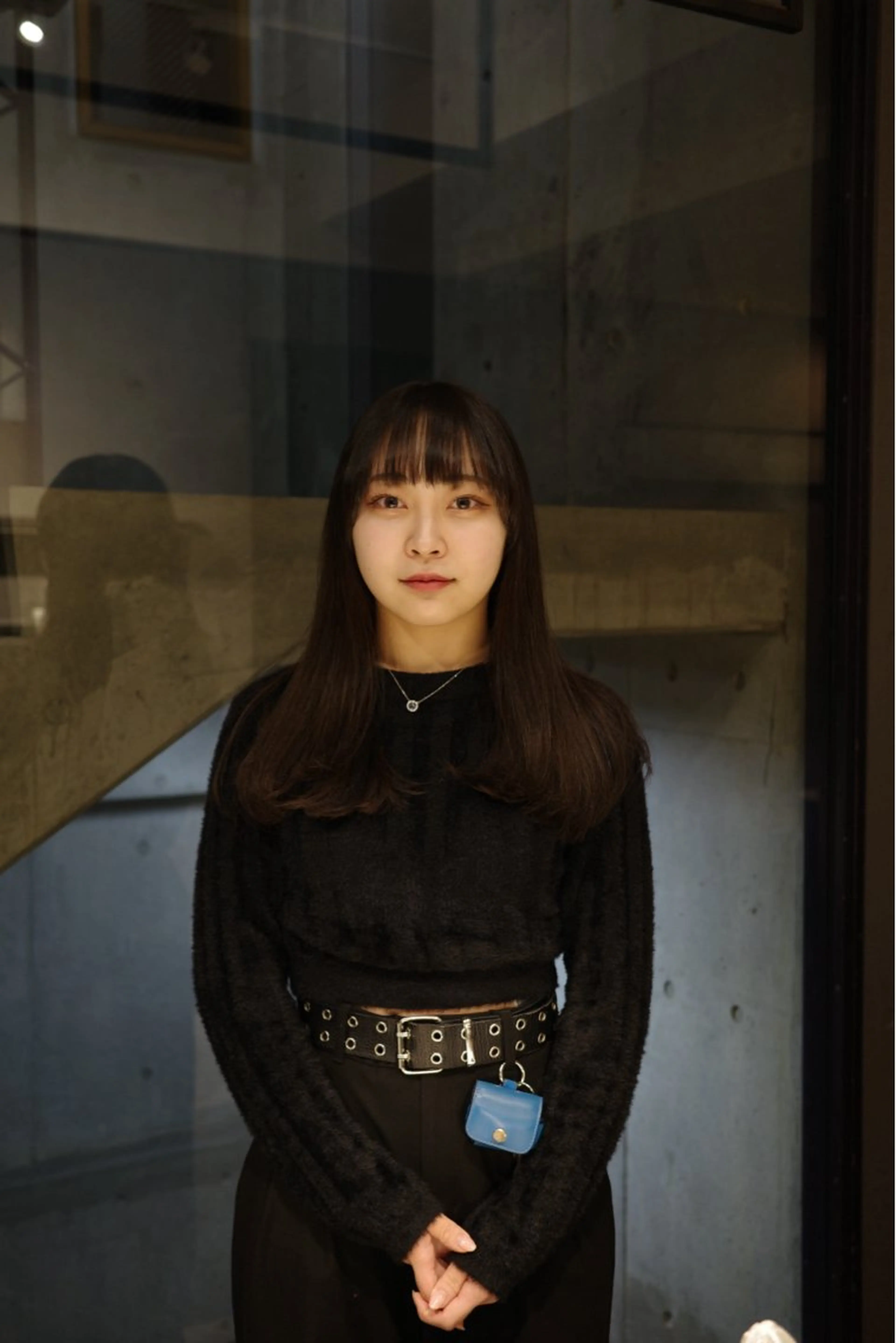 ロング カット 縮毛矯正 NERO 松井 隆人のヘアスタイル