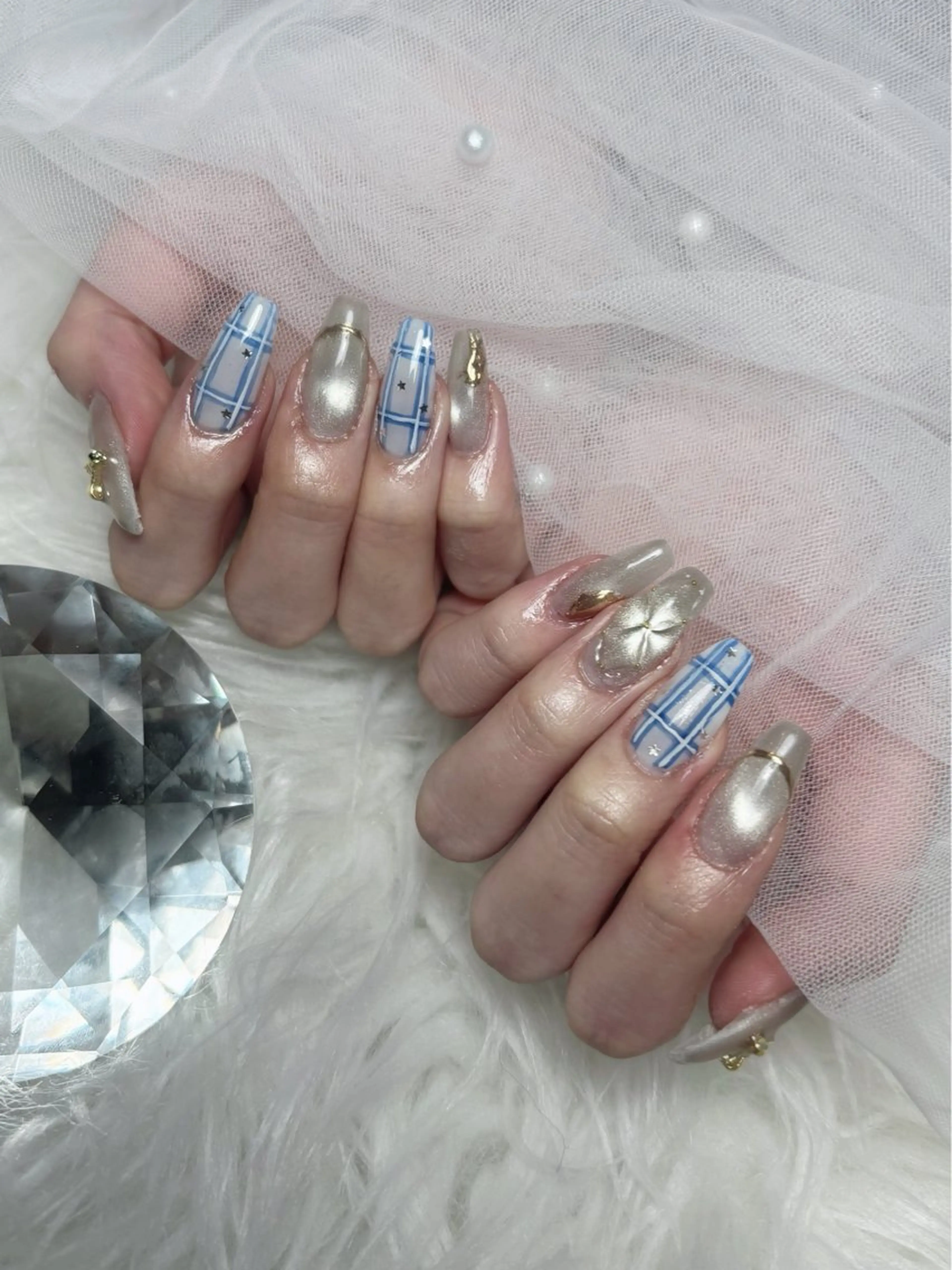 ネイル ハンドネイル 藪木 七海のネイルデザイン