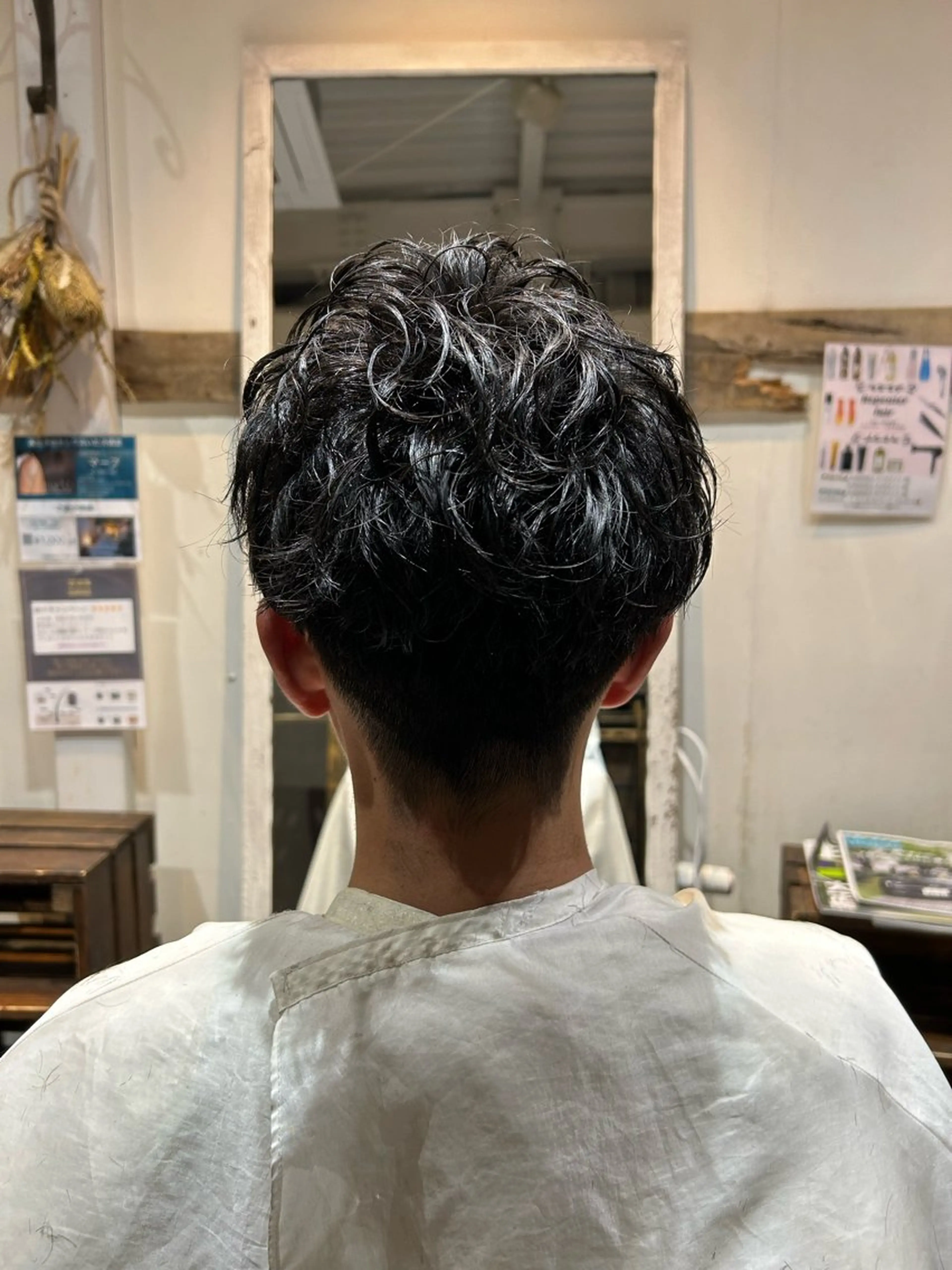 パーマ 佐伯 真奈のヘアスタイル