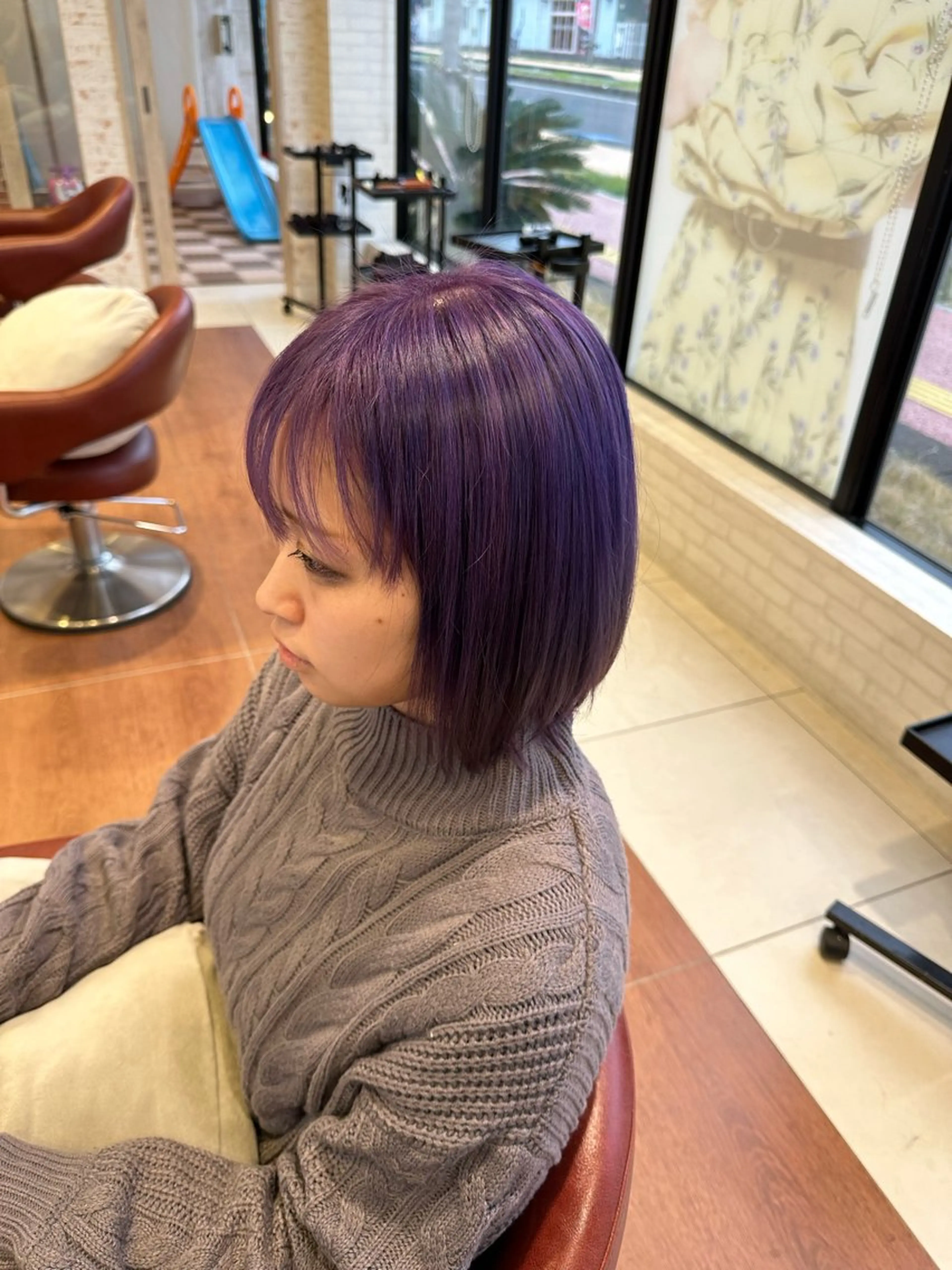 ショート カラー ヘアカラー ho nokaのヘアスタイル