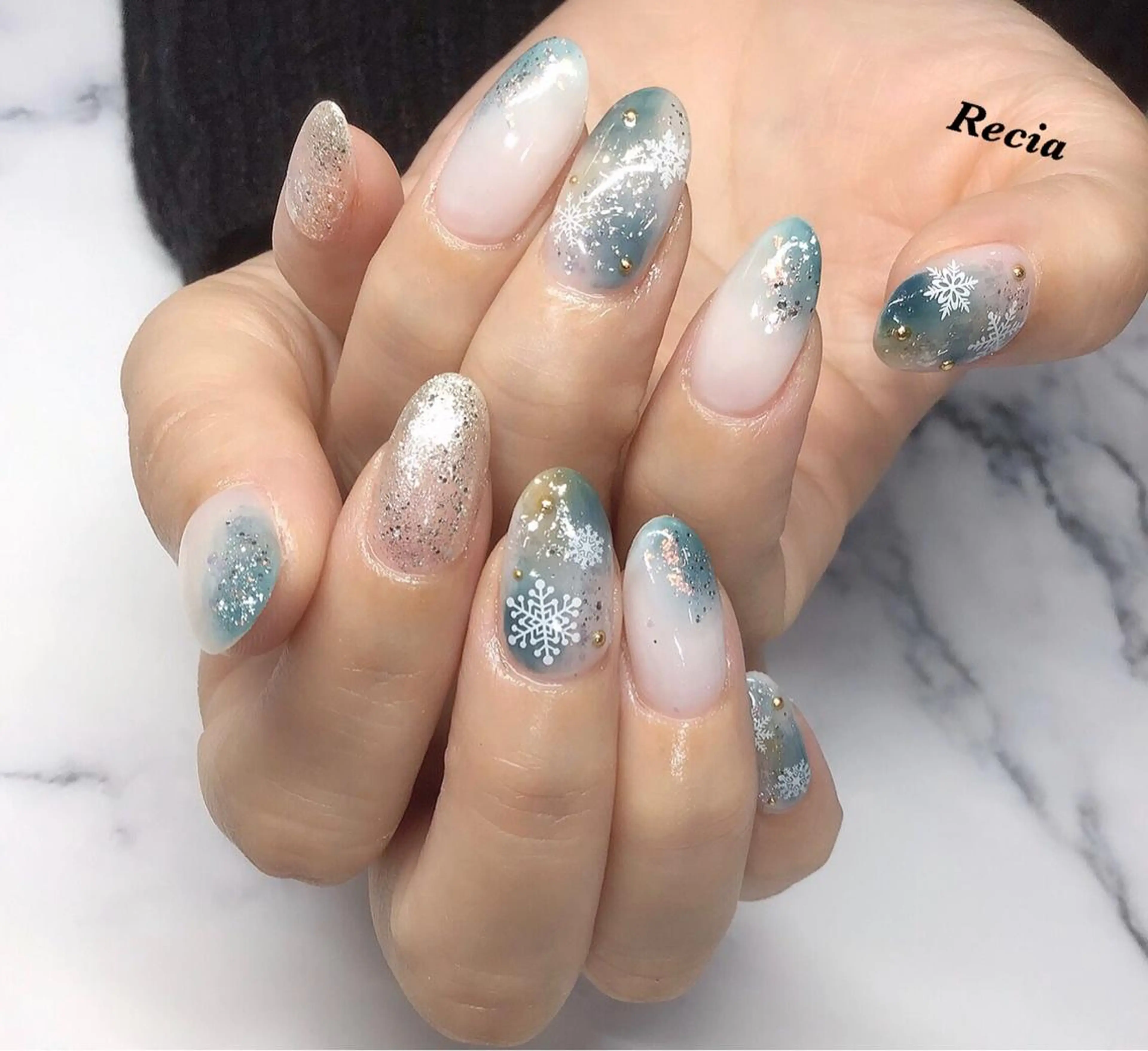 ロング カラー キッズ ネイル マツエク・マツパ 福田 加奈のネイルデザイン