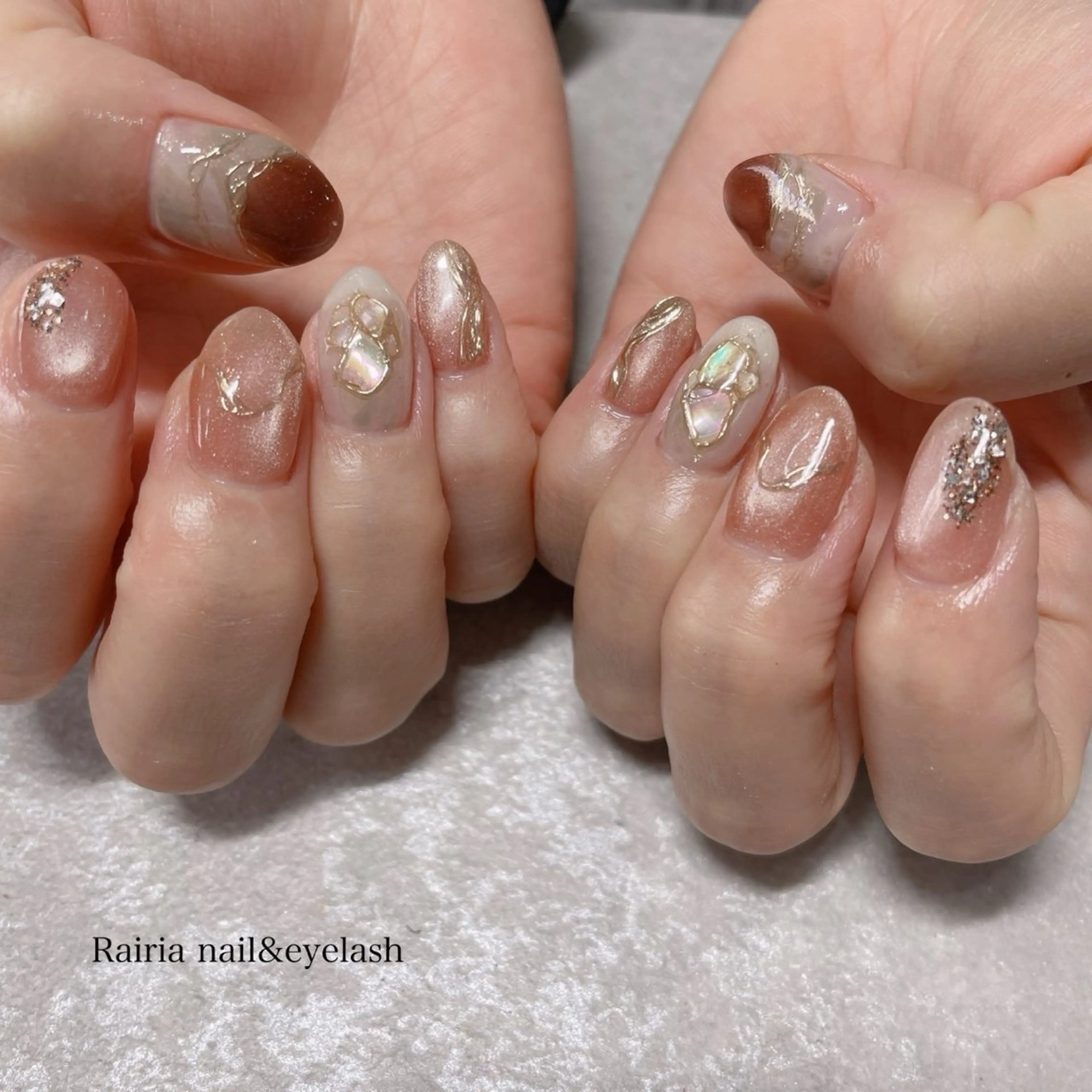 ネイル フットネイル ジェルネイル マグネットネイル オフィスネイル ワンカラーネイル NAILSALON CRISTA所属・🤍CRISTA yui🤍のネイルデザイン