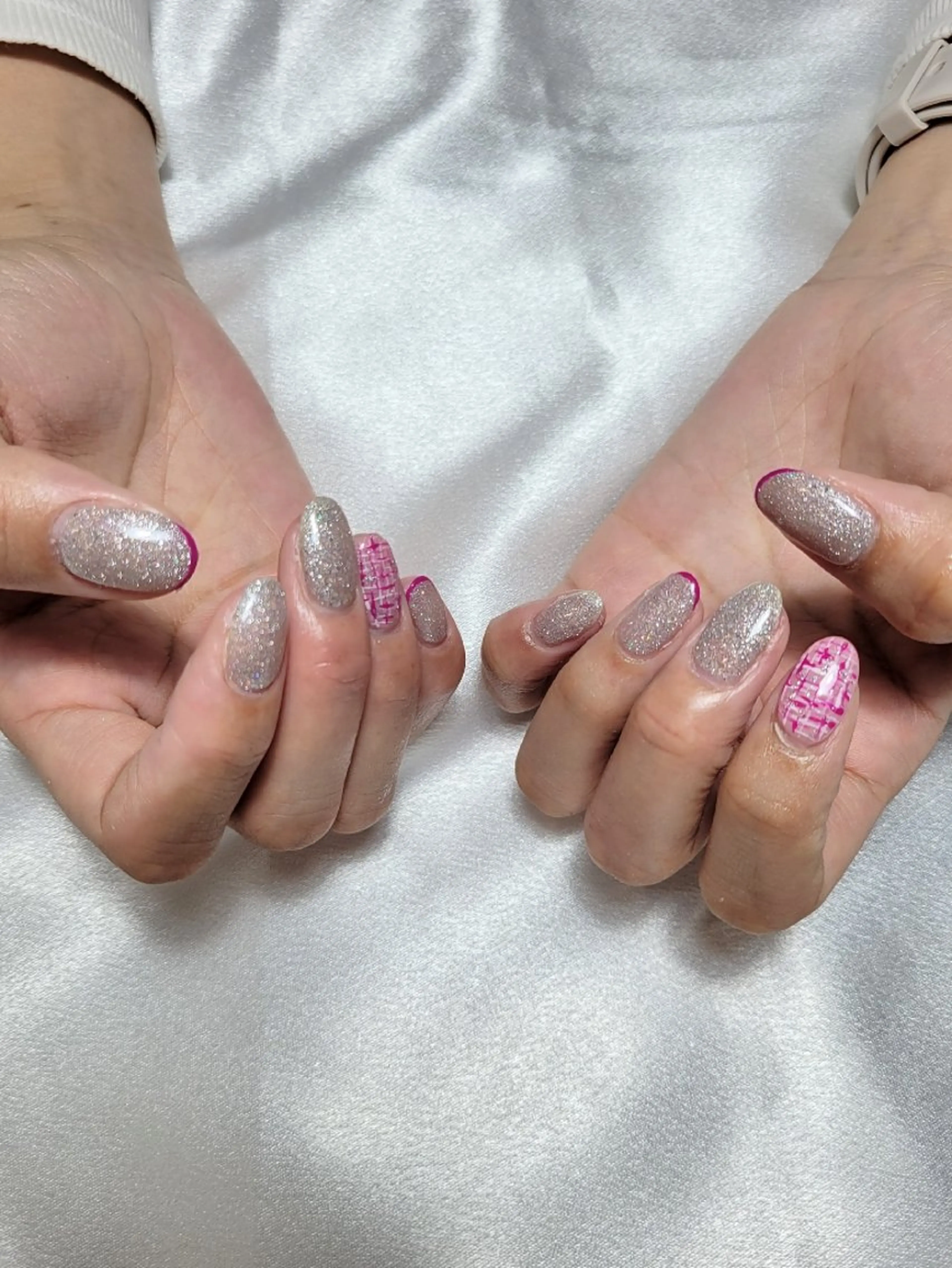 ネイル 持ち込み AKO🩷 Riccoのネイルデザイン