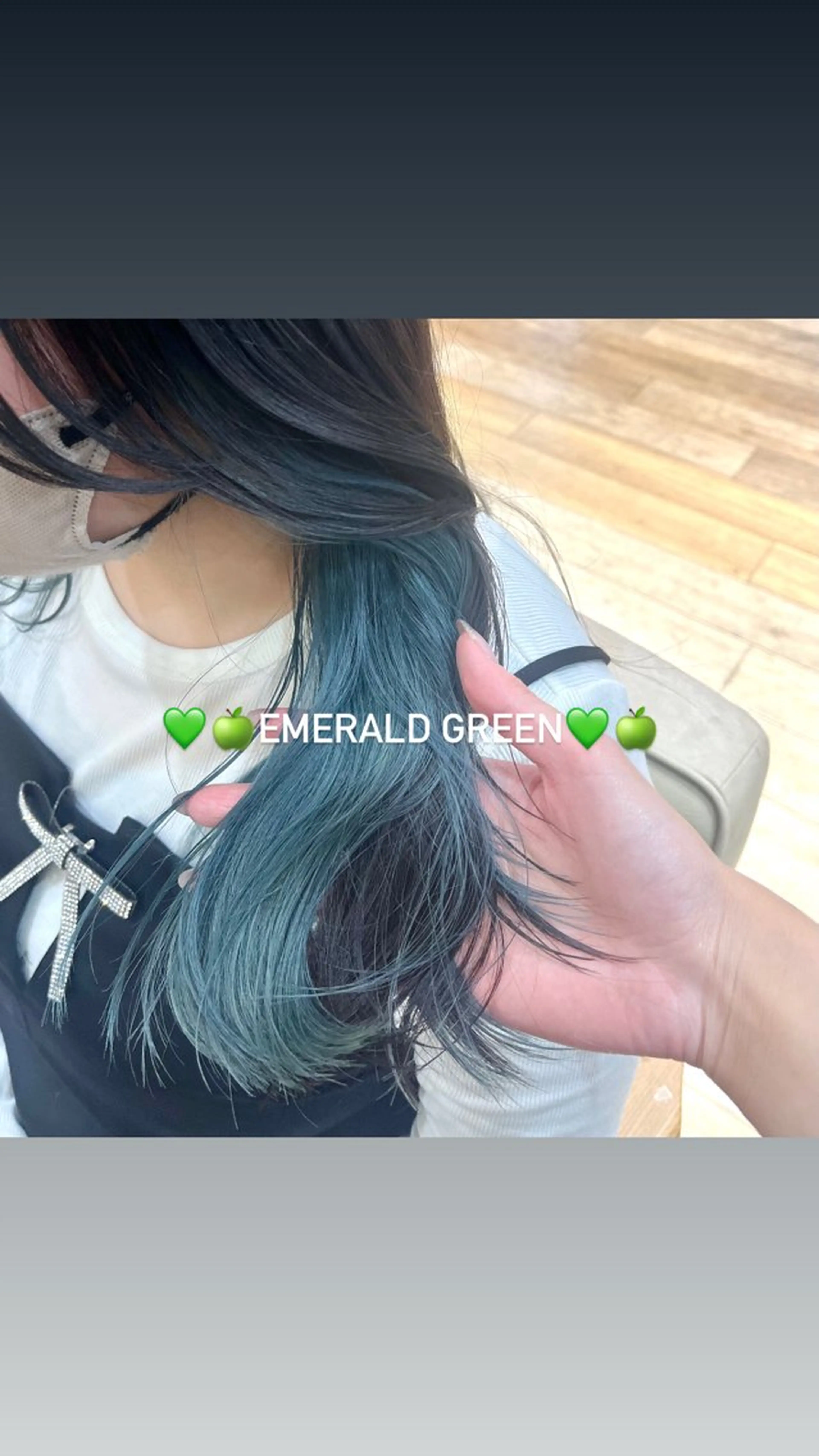 ロング カラー KOKORO 中村 朱里のヘアスタイル