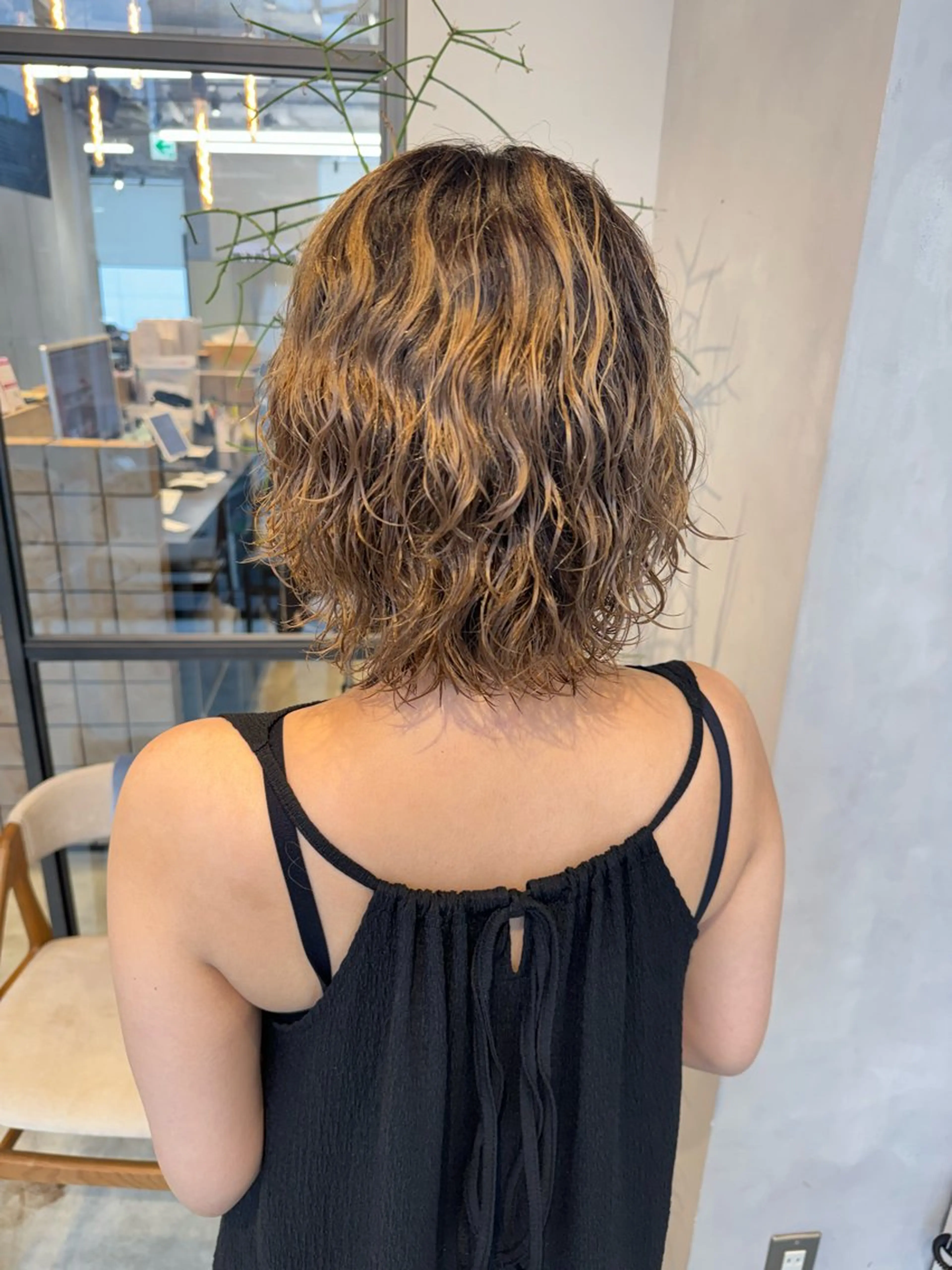 パーマ 透明感カラー✨艶髪 制作🌱山根あゆみのヘアスタイル