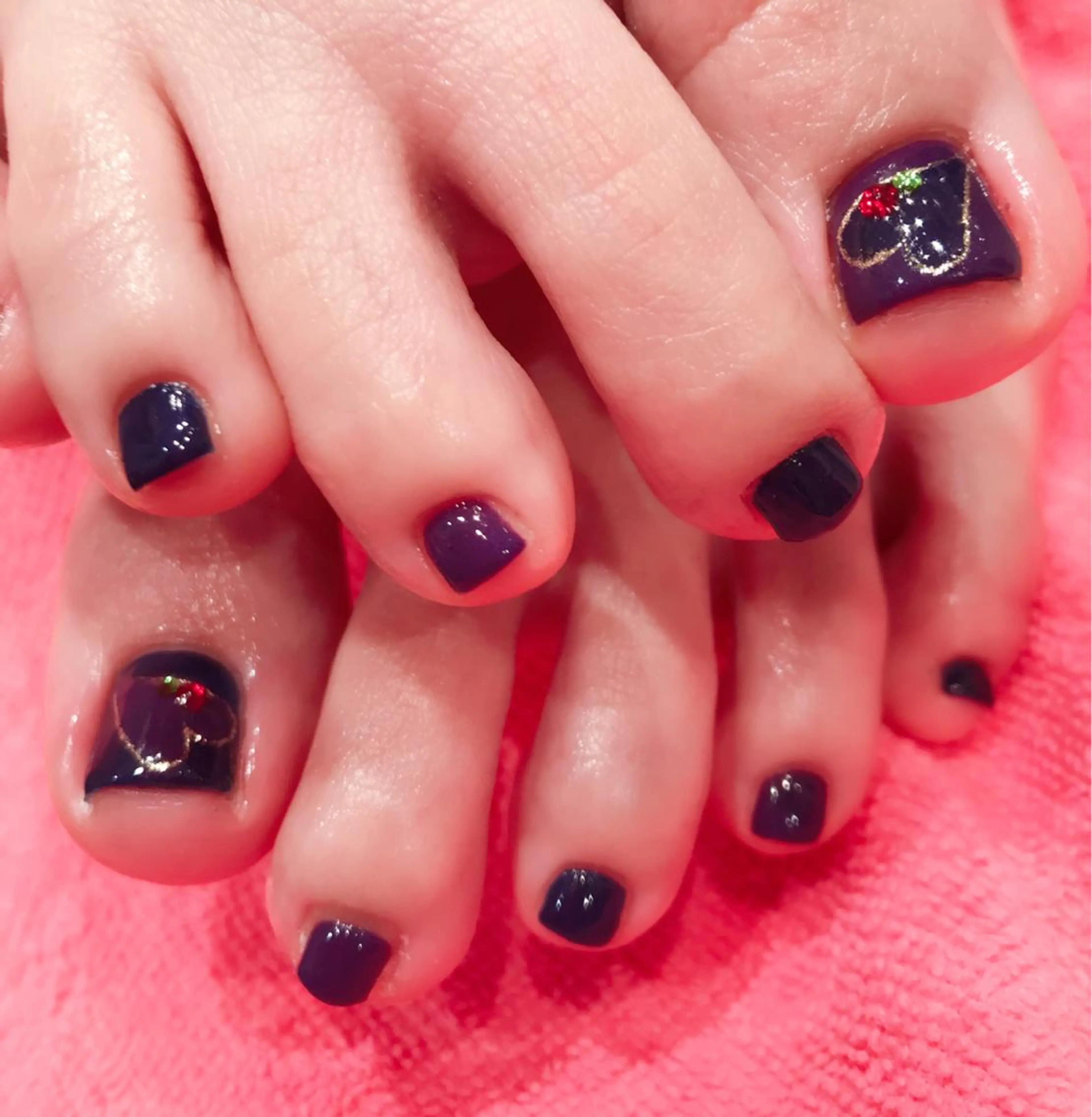 ネイル ハート a yakaのネイルデザイン