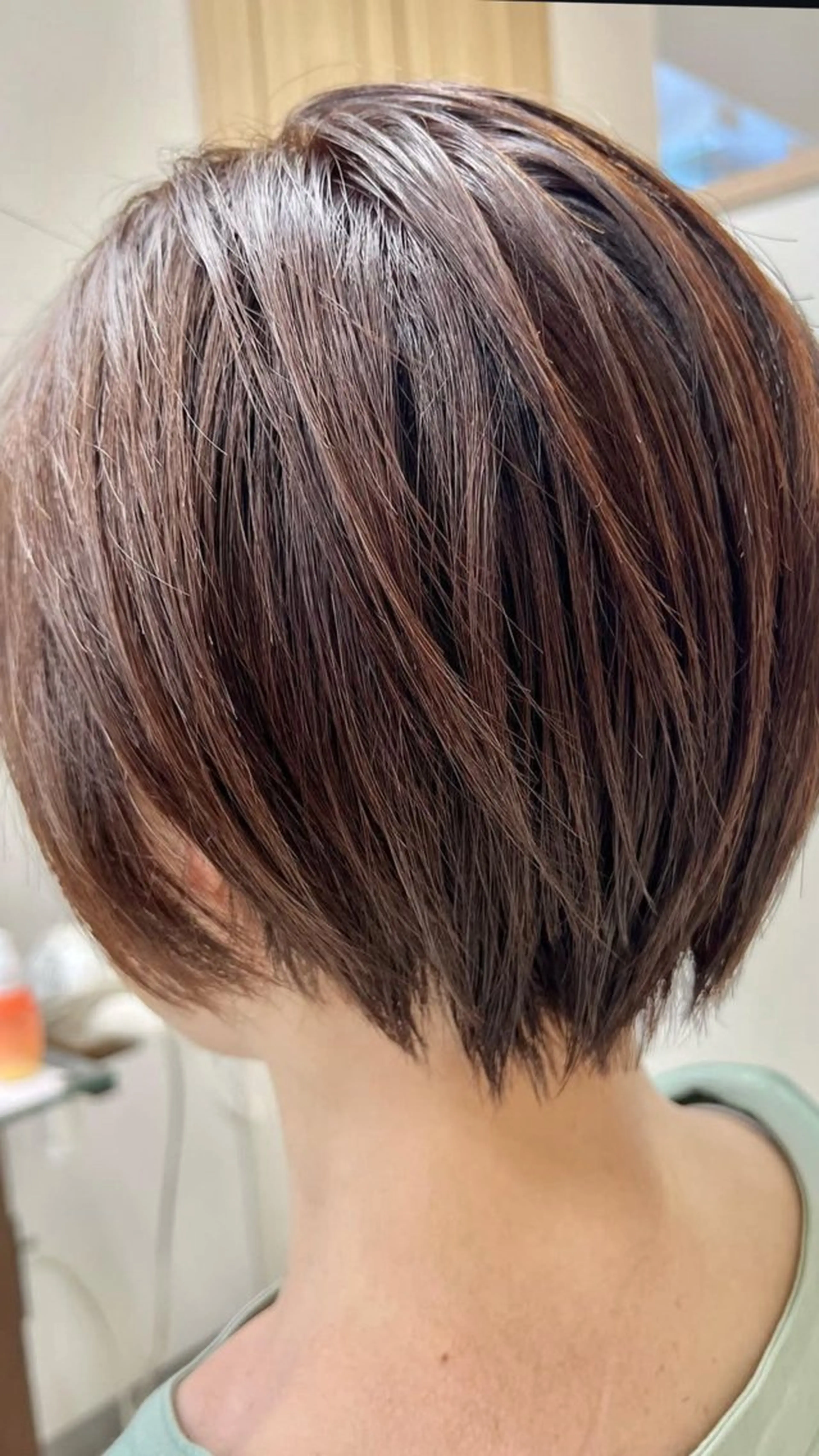 ショート ショートヘア stella 新長田所属・小段 颯のヘアスタイル