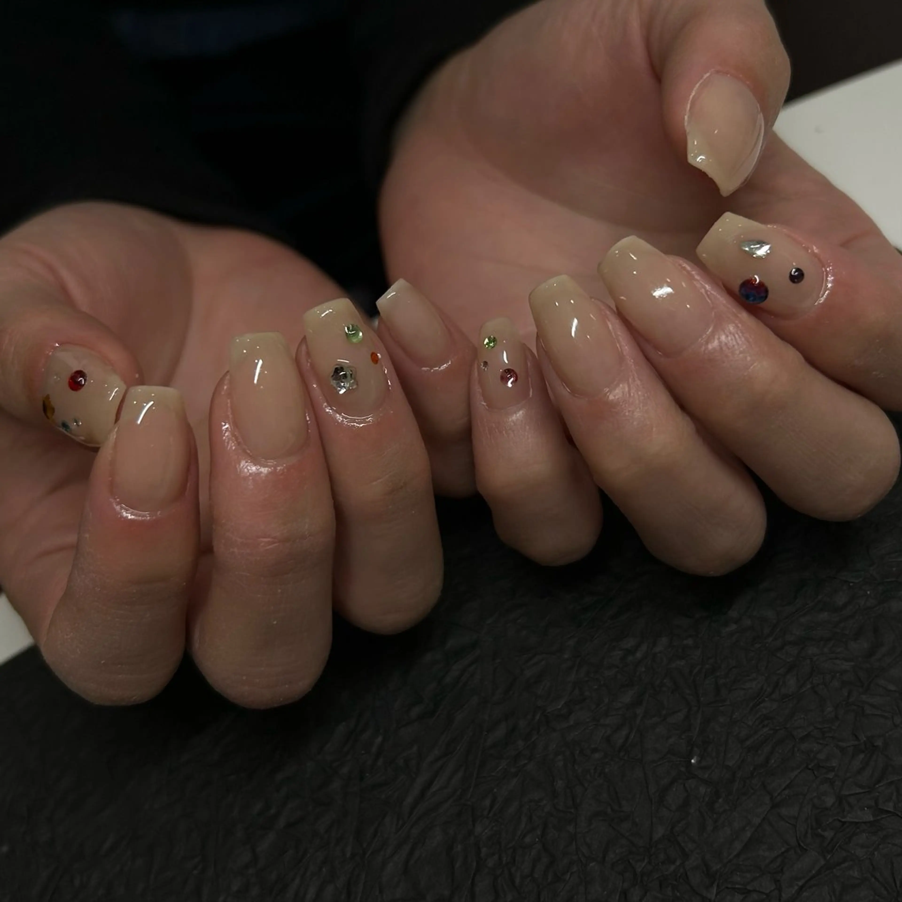 ネイル ワンカラーネイル Allure 小山店 結咲(ゆいさ)のネイルデザイン