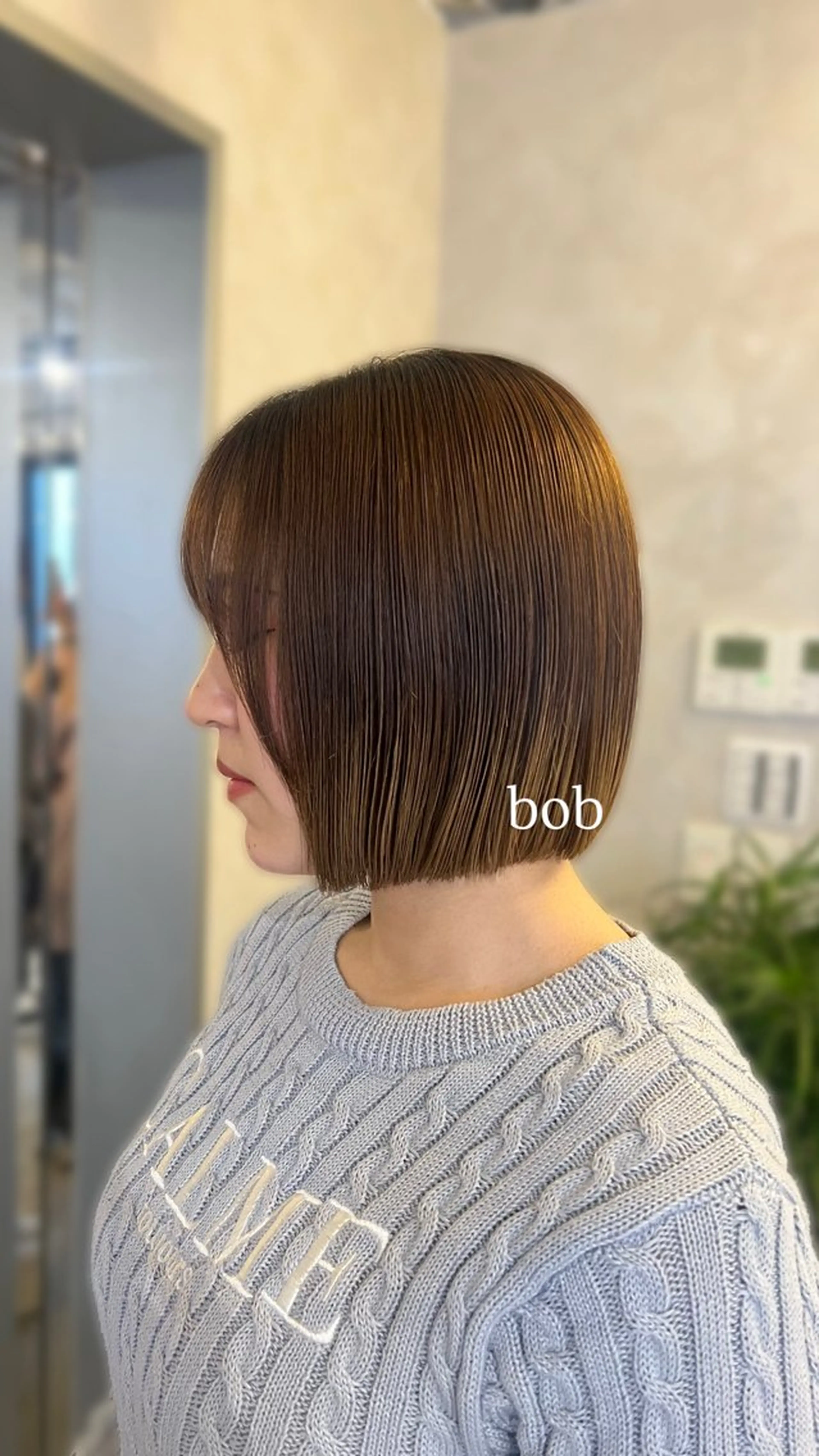 ショート ボブ 梅田/似合わせボブ /顔周り/RINKAのヘアスタイル