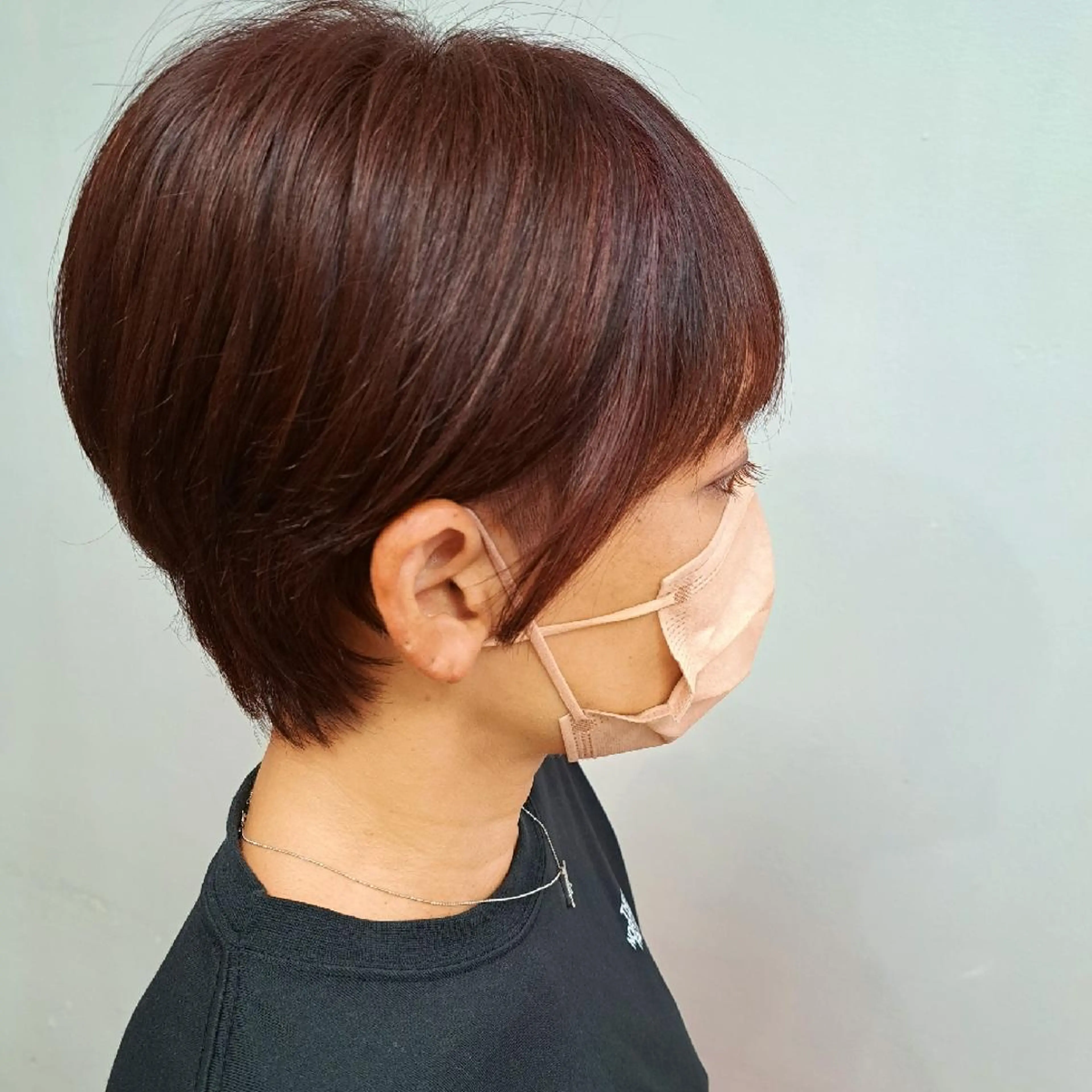 ショート カラー 💜𝑳𝑼𝑵𝑨 🌻母良田愛美🌻のヘアスタイル