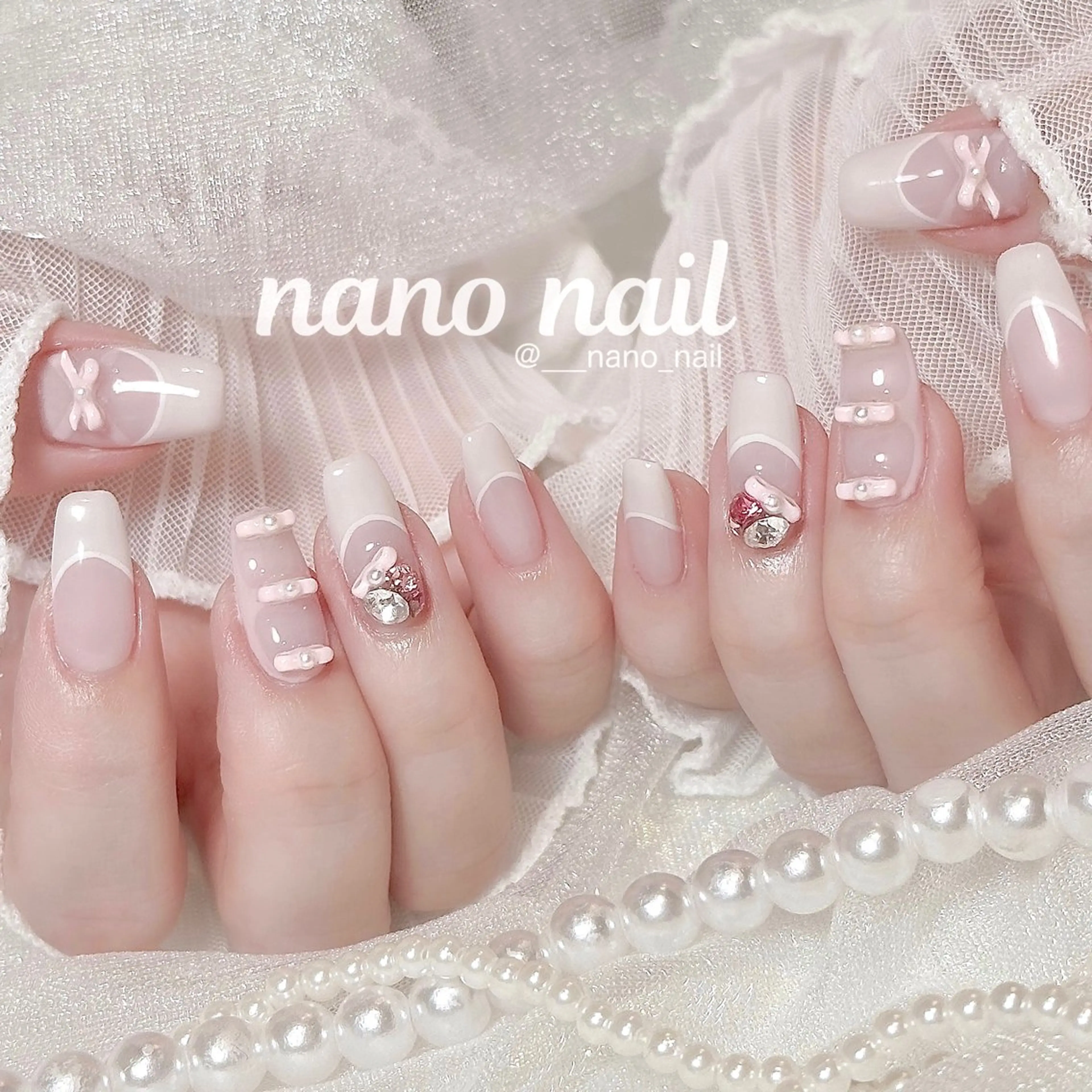 ネイル nano nail☁ 丸の内駅💫のネイルデザイン