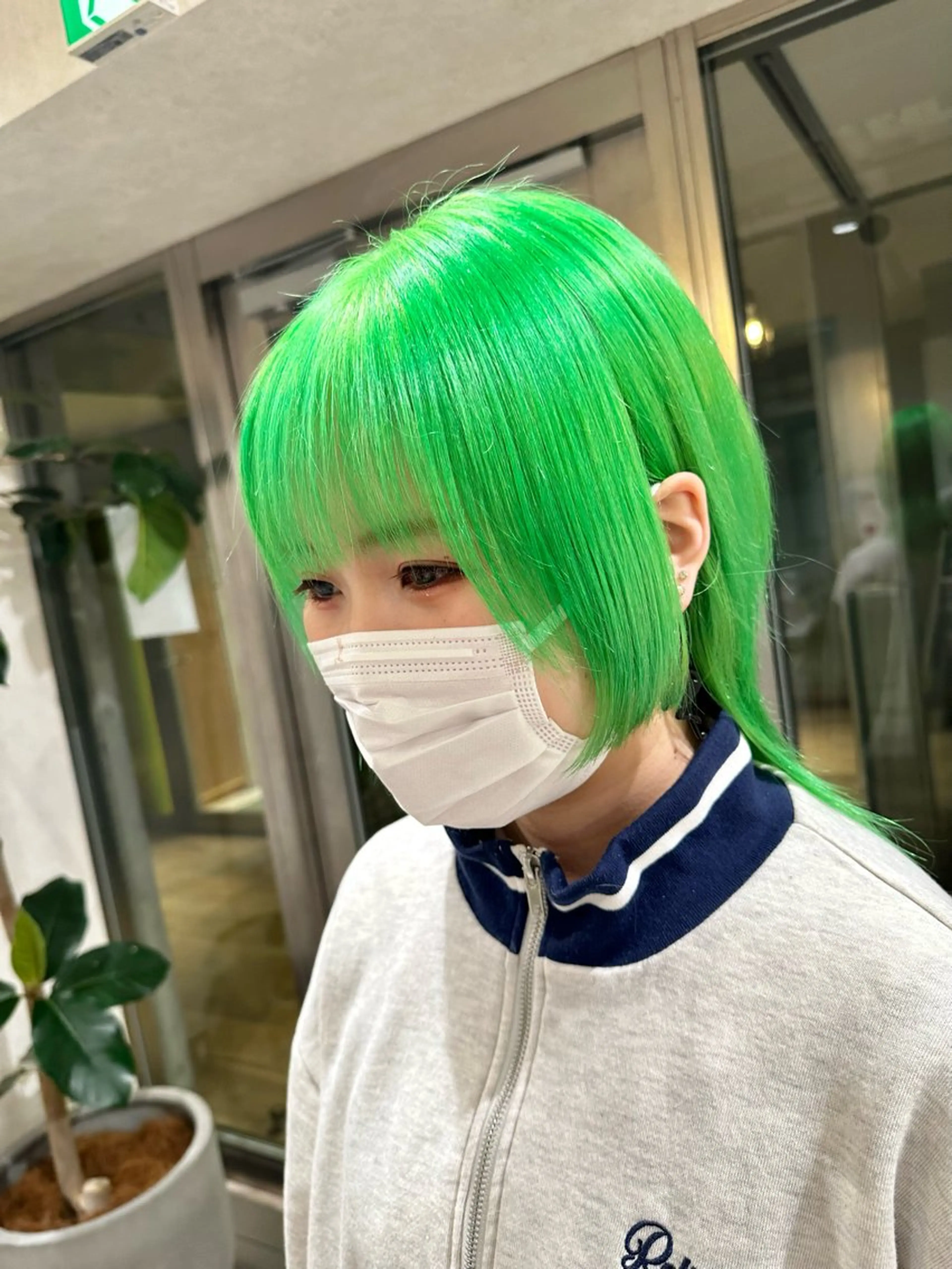 ミディアム カラー デザインカラー🎨 下北沢 / 磯部のヘアスタイル