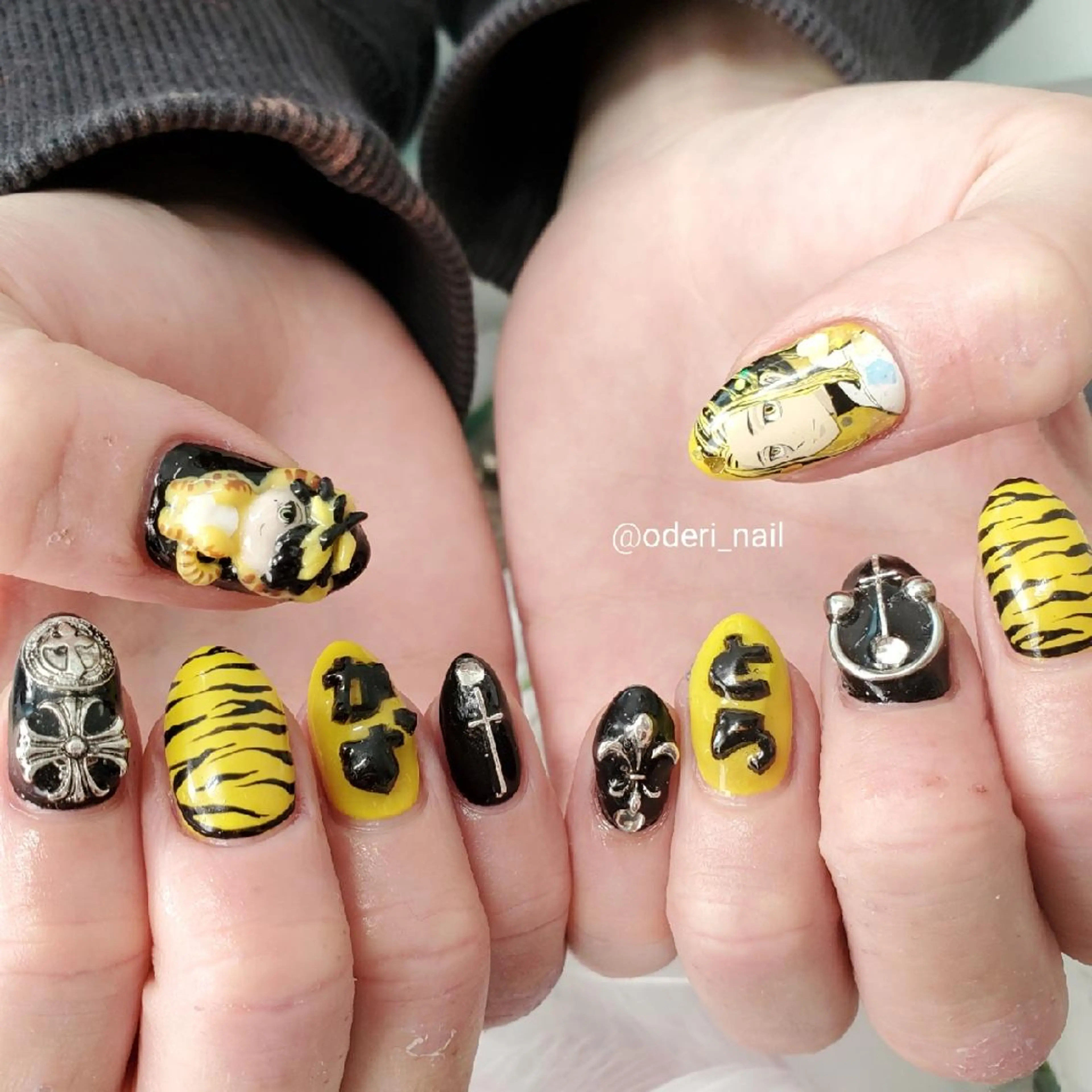 ネイル アートネイル ジェルネイル おで@ oderi_nailのネイルデザイン