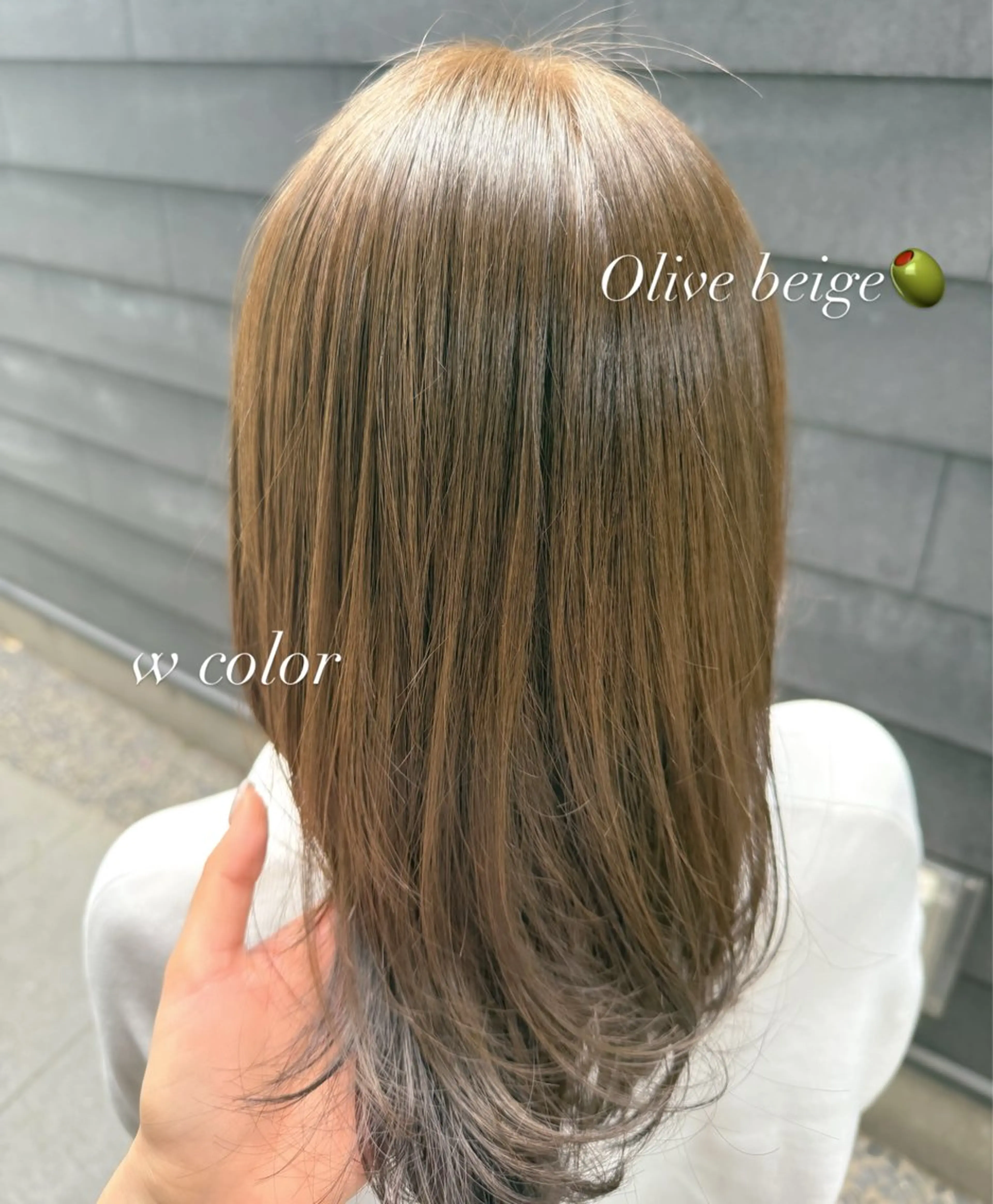 ミディアム ヘアカラー トリートメント 💕暖色カラー/艶髪 /Anzu💕のヘアスタイル