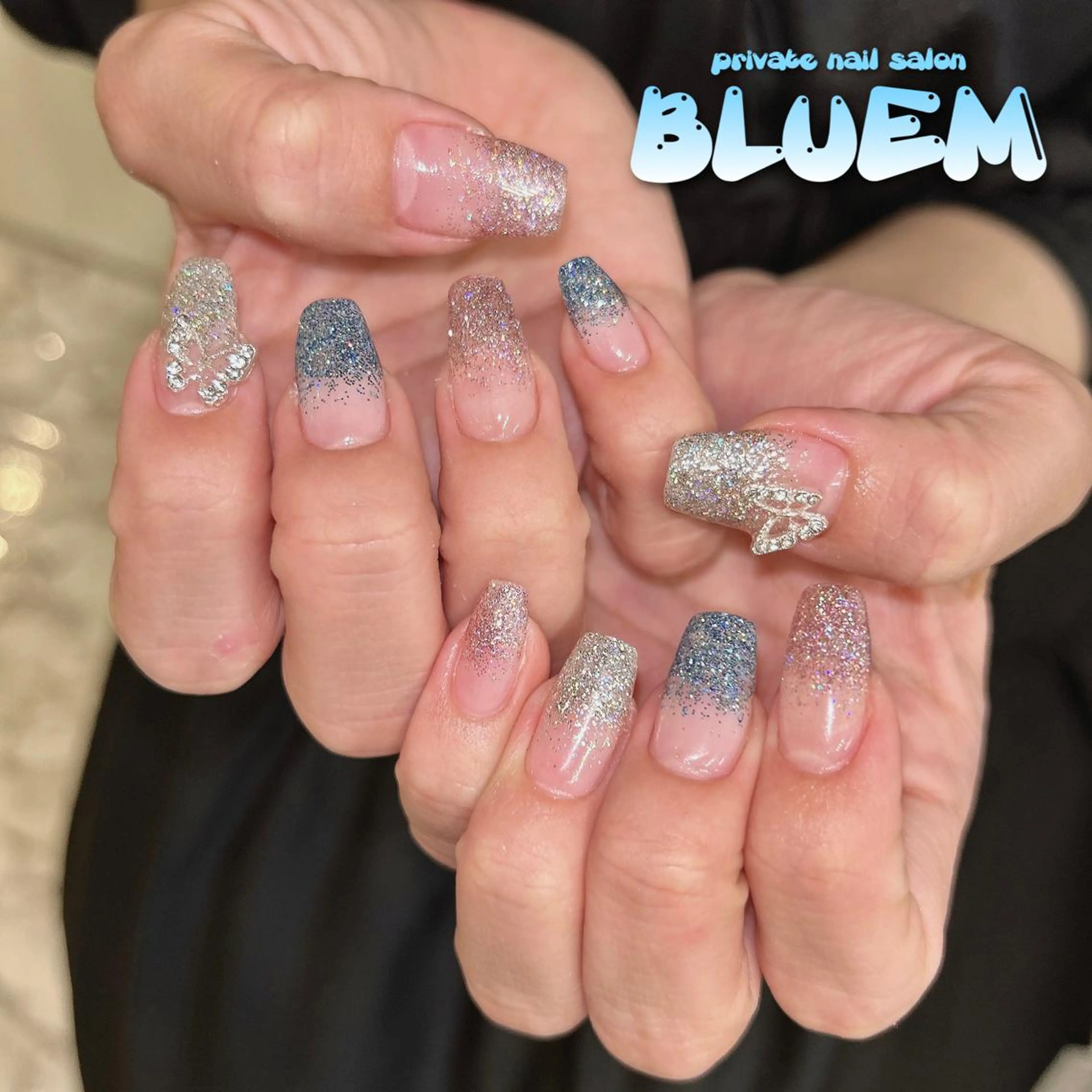 ネイル ハンドネイル BLUEM なな🐶のネイルデザイン