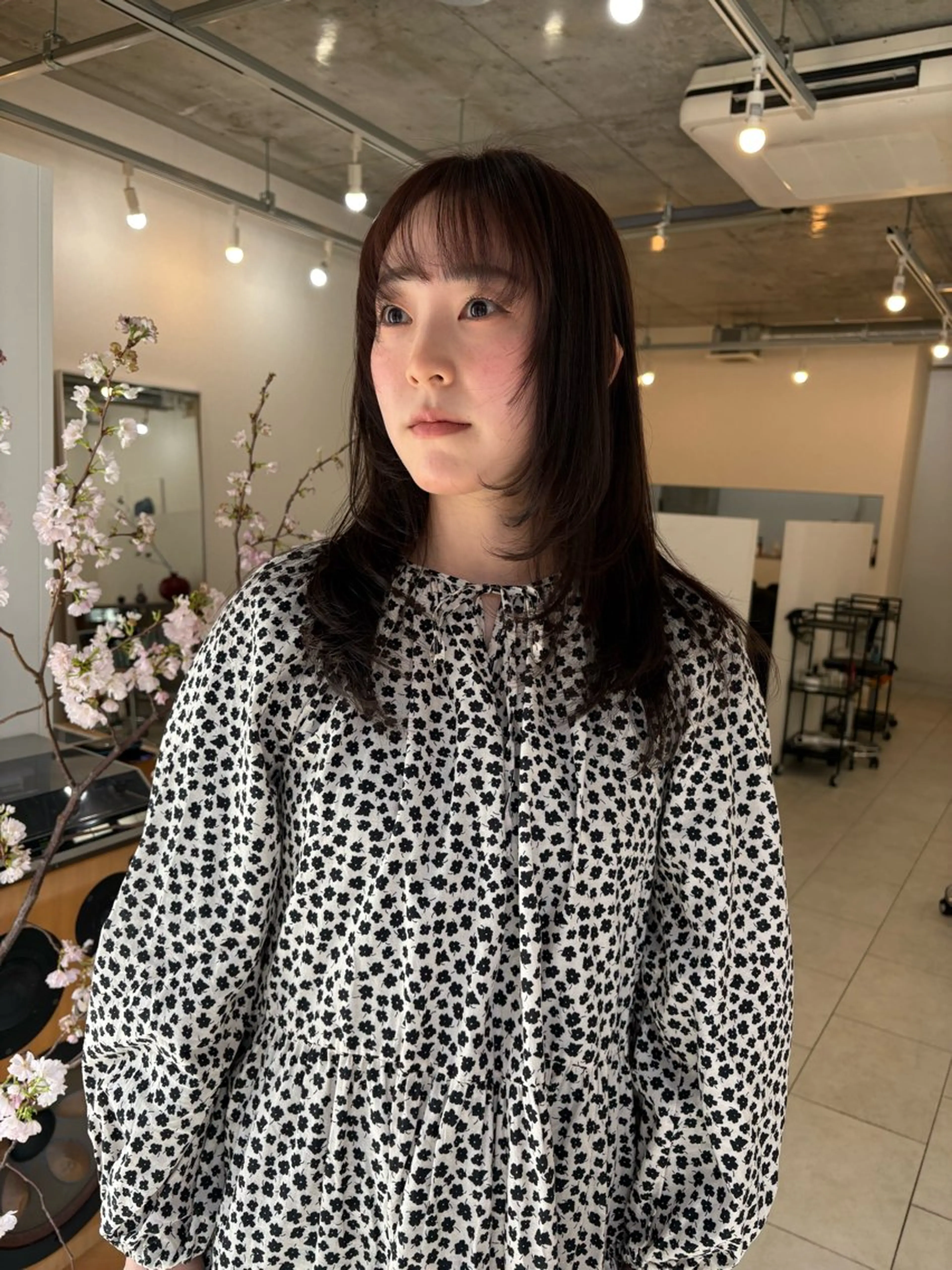 ロング カラー カット ヘアカラー NOUN所属・eri kinjoのヘアスタイル