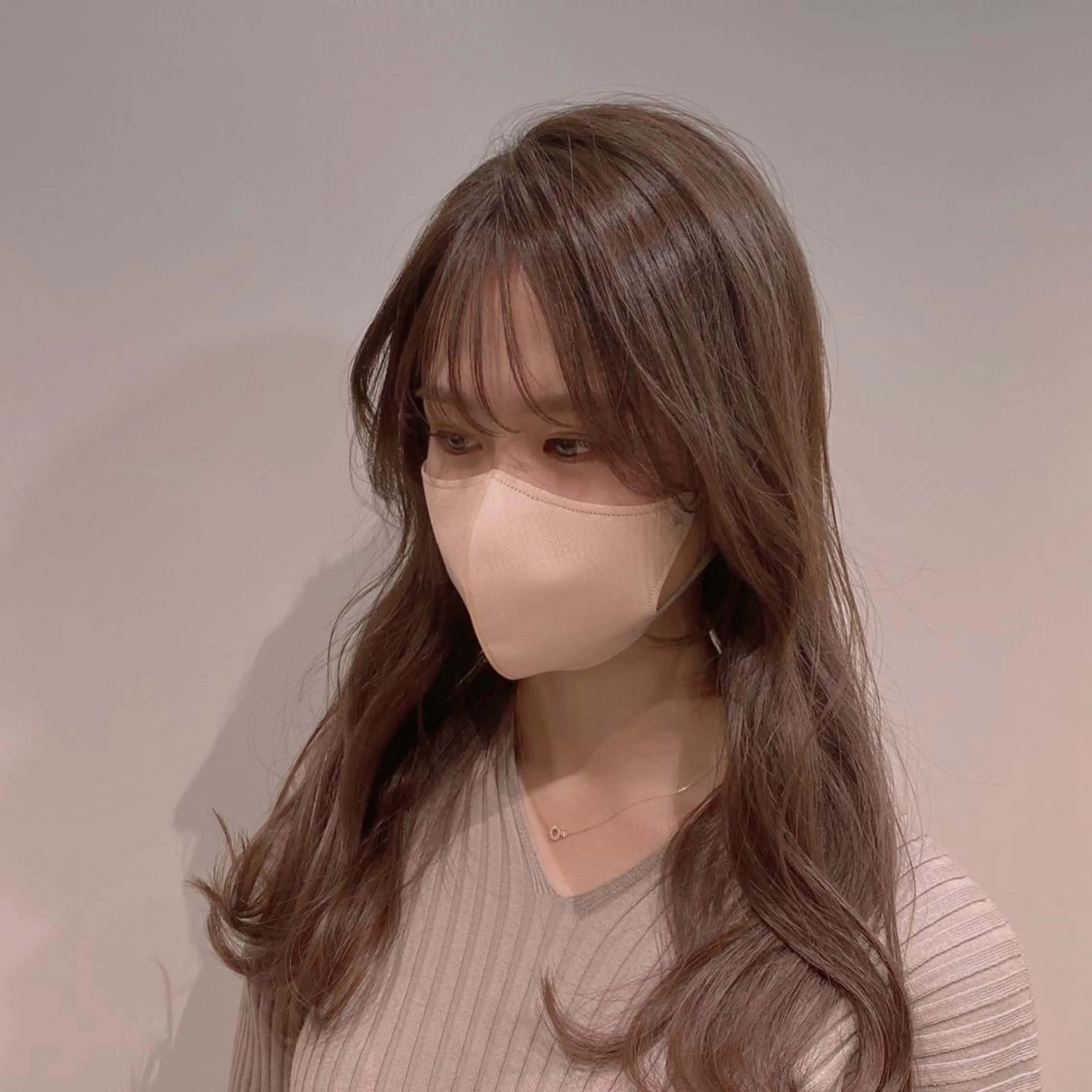 セミロング カット ヘアカラー トリートメント La paix所属・パーソナルカラー lapiax阿部のヘアスタイル