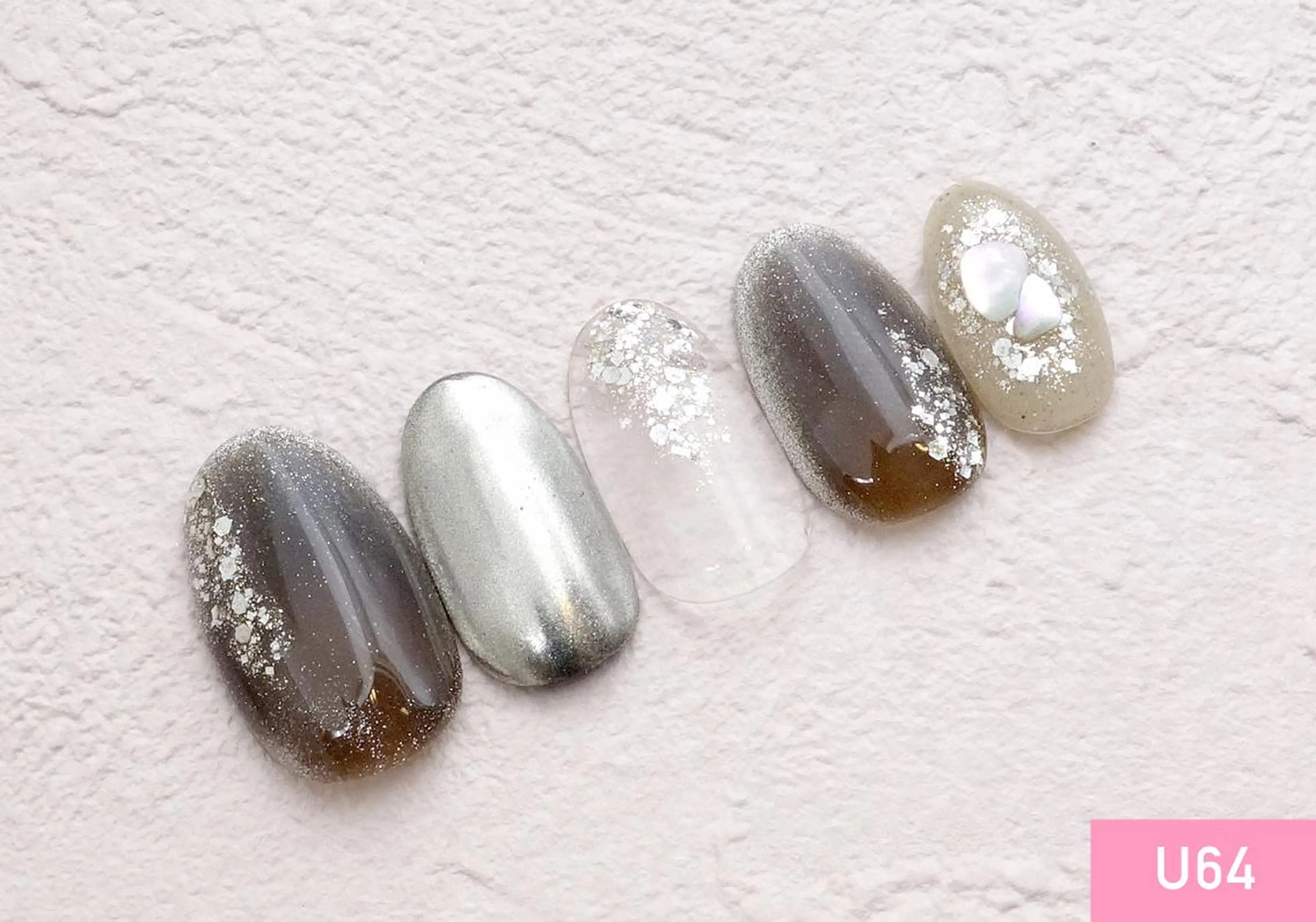 ネイル アートネイル ジェルネイル マグネットネイル ネイル nanのネイルデザイン