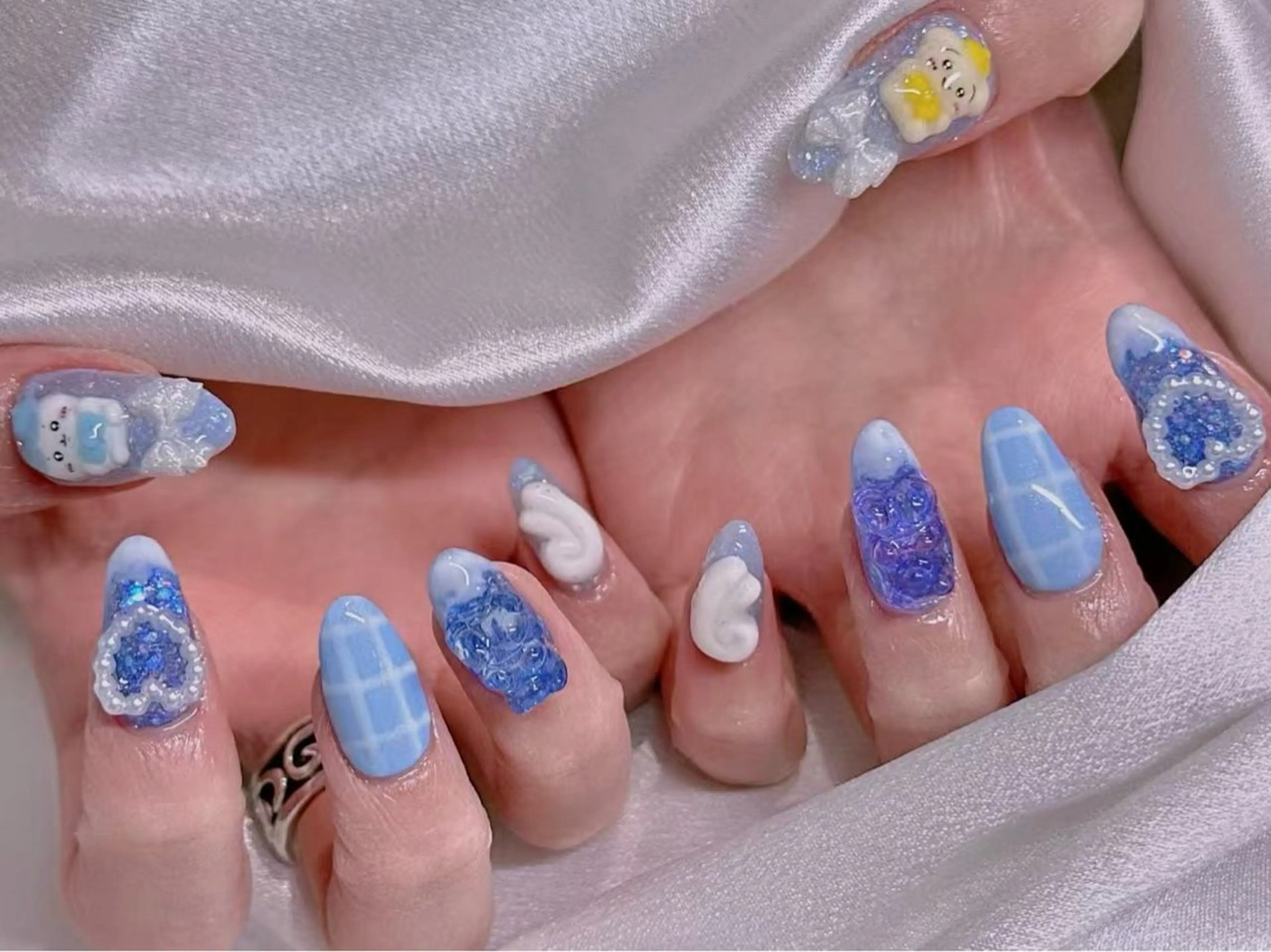 ネイル ハンドネイル 長さだし専門店 M2　rikaのネイルデザイン