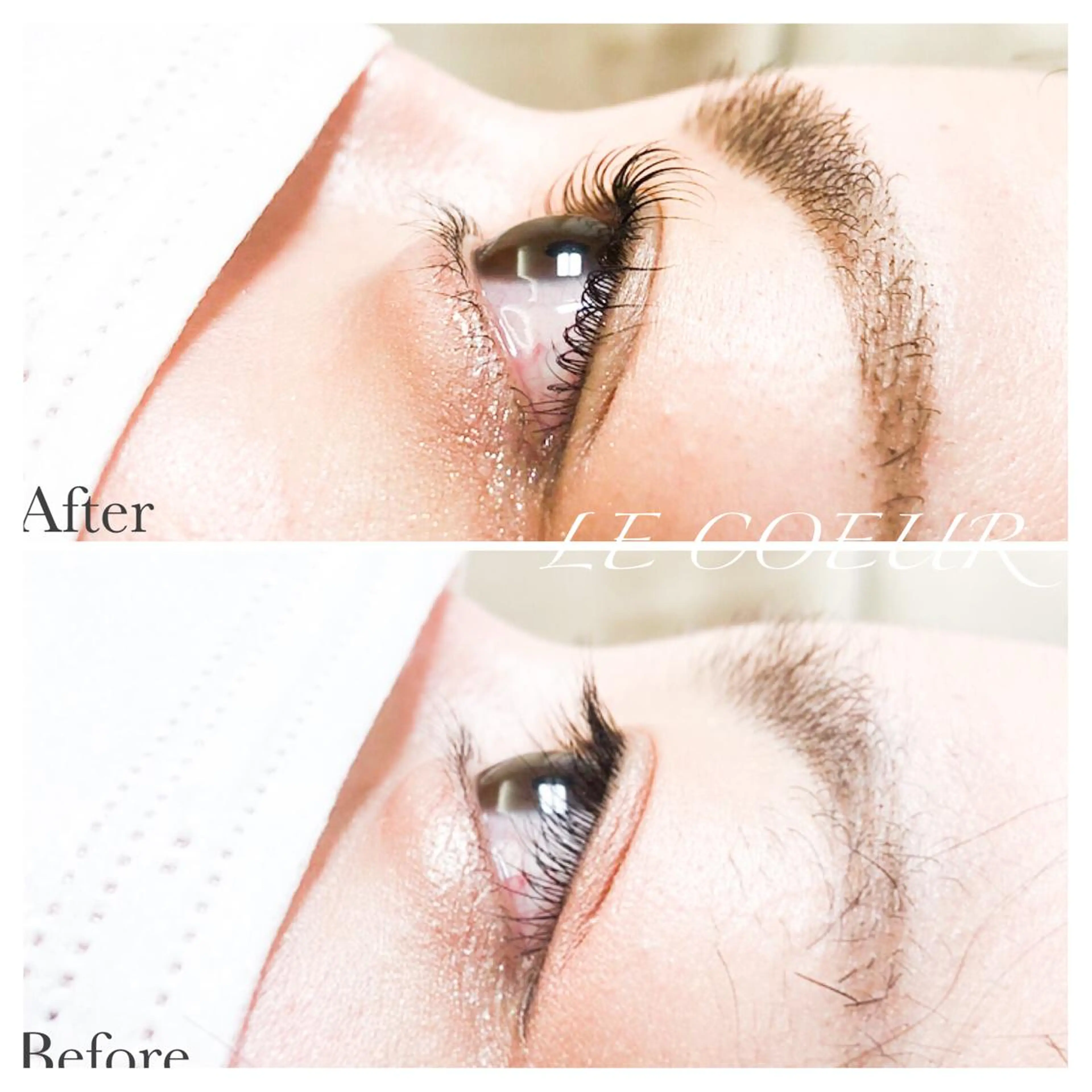 マツエク・マツパ パリジェンヌラッシュリフト まつげパーマ 下まつげエクステ 一重×まつ毛パーマ eyelash&eyebrow Luminous所属・Luminous まつげ&眉毛 専門店のマツエク・マツパデザイン