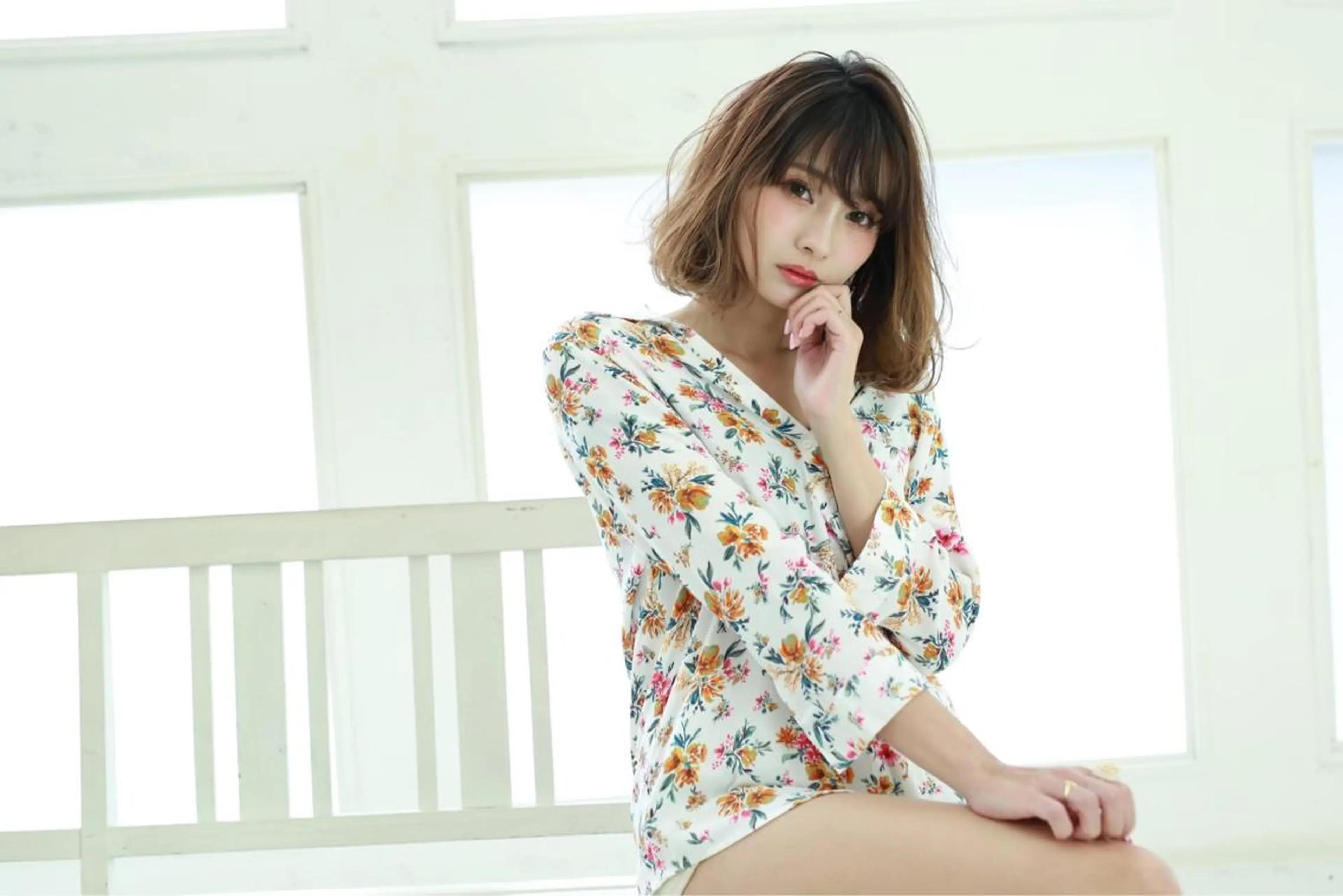 ショート LEVIJU hair所属・韓国ヘア🕊村上 ののこ🕊のヘアスタイル