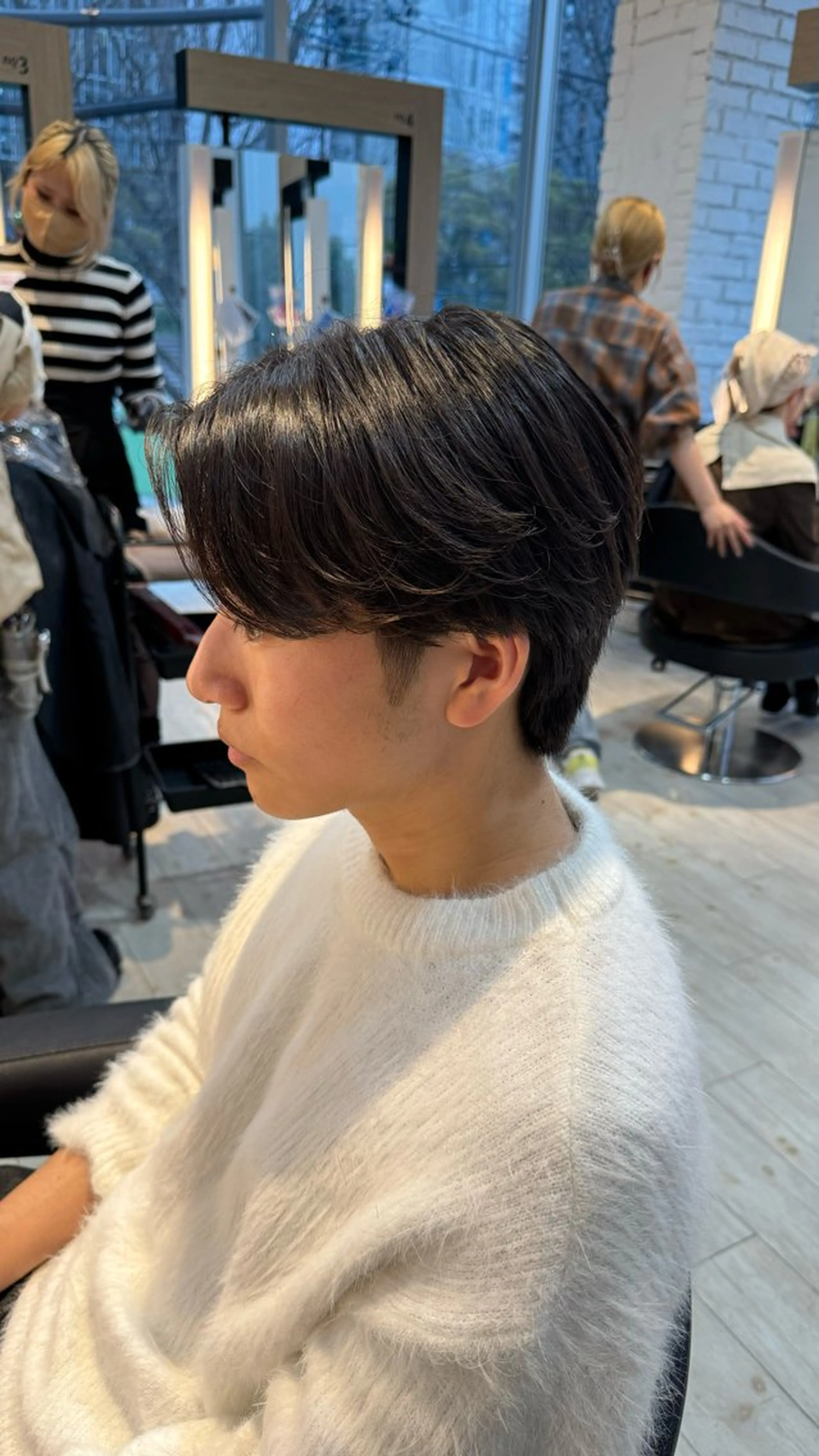 🇰🇷韓国風🇰🇷ワンカラー+カット+2stepカラーケアトリートメント✩.*˚の写真