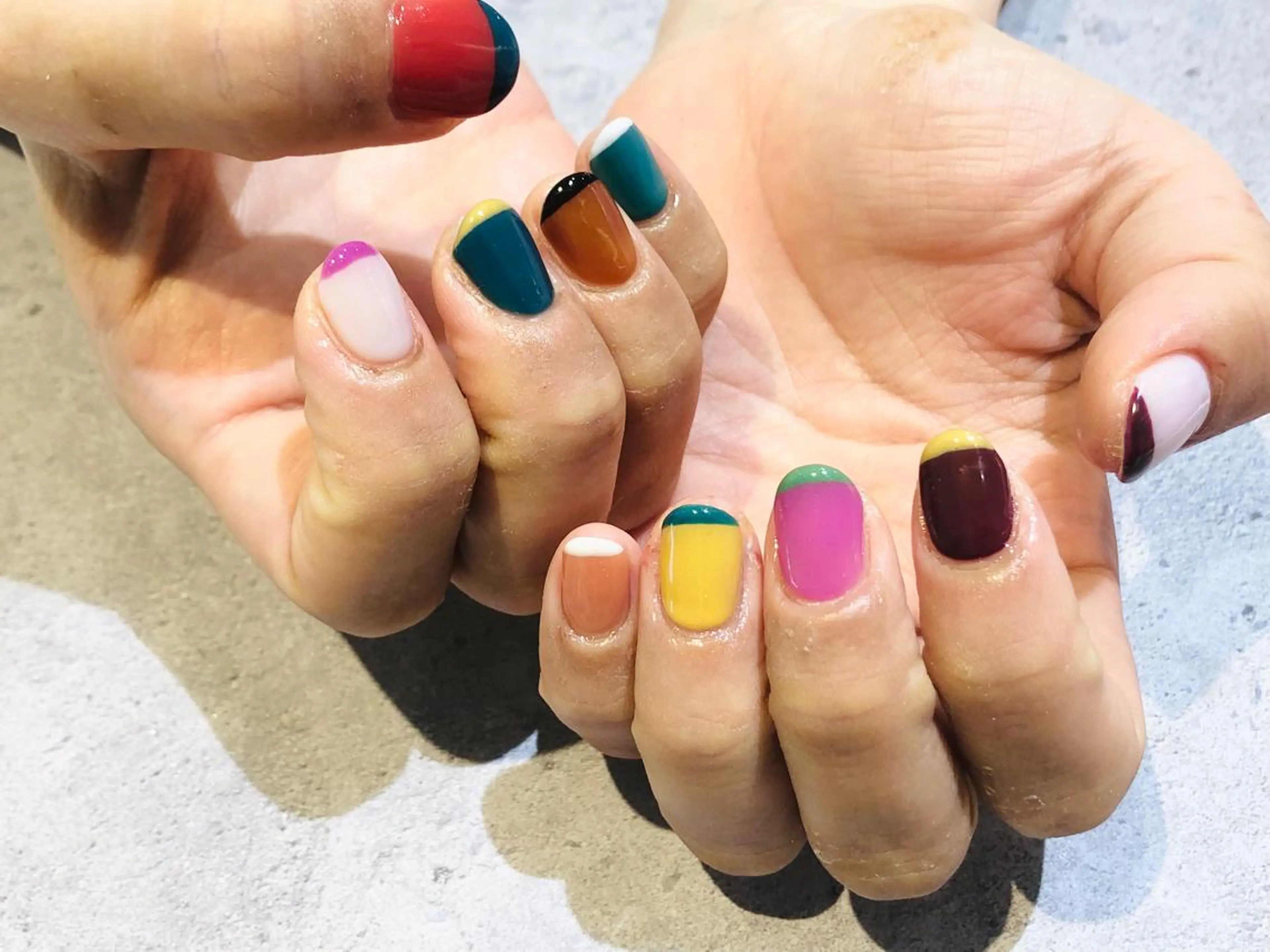 ネイル 舞田 苑香のネイルデザイン