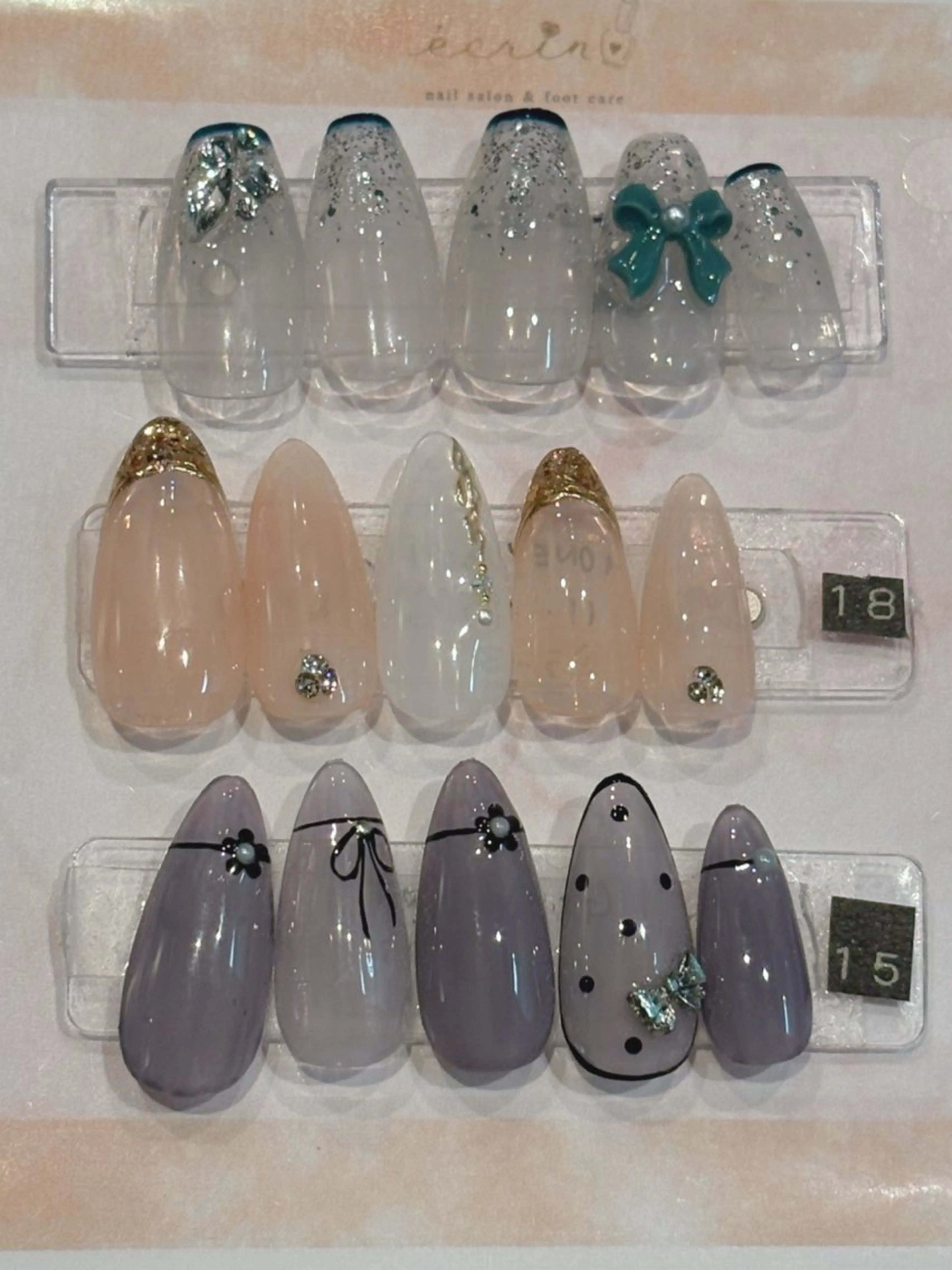 ネイル ecrin エクラン Haruka🌼のネイルデザイン