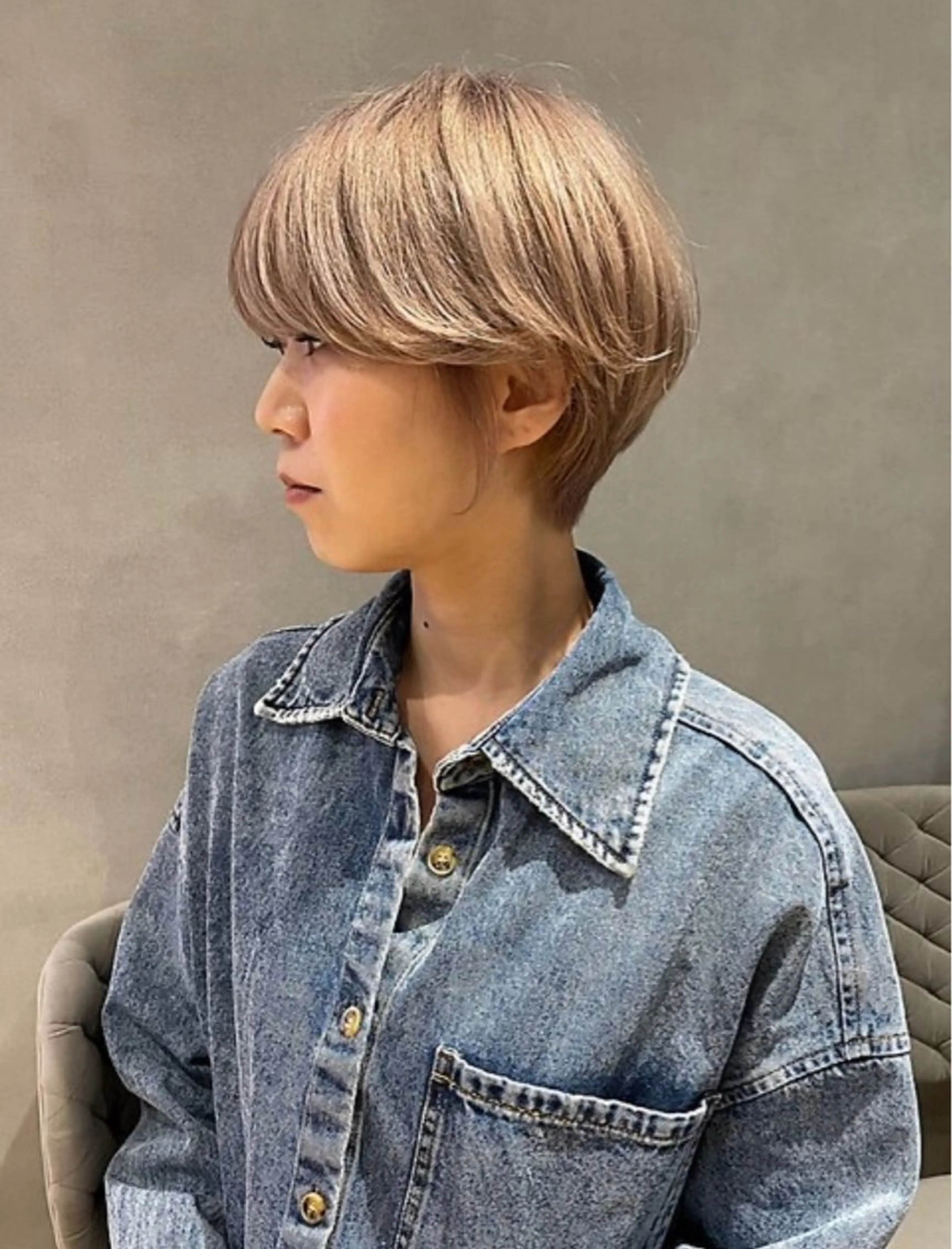 ショート 似合わせショート 森岡俊亮のヘアスタイル