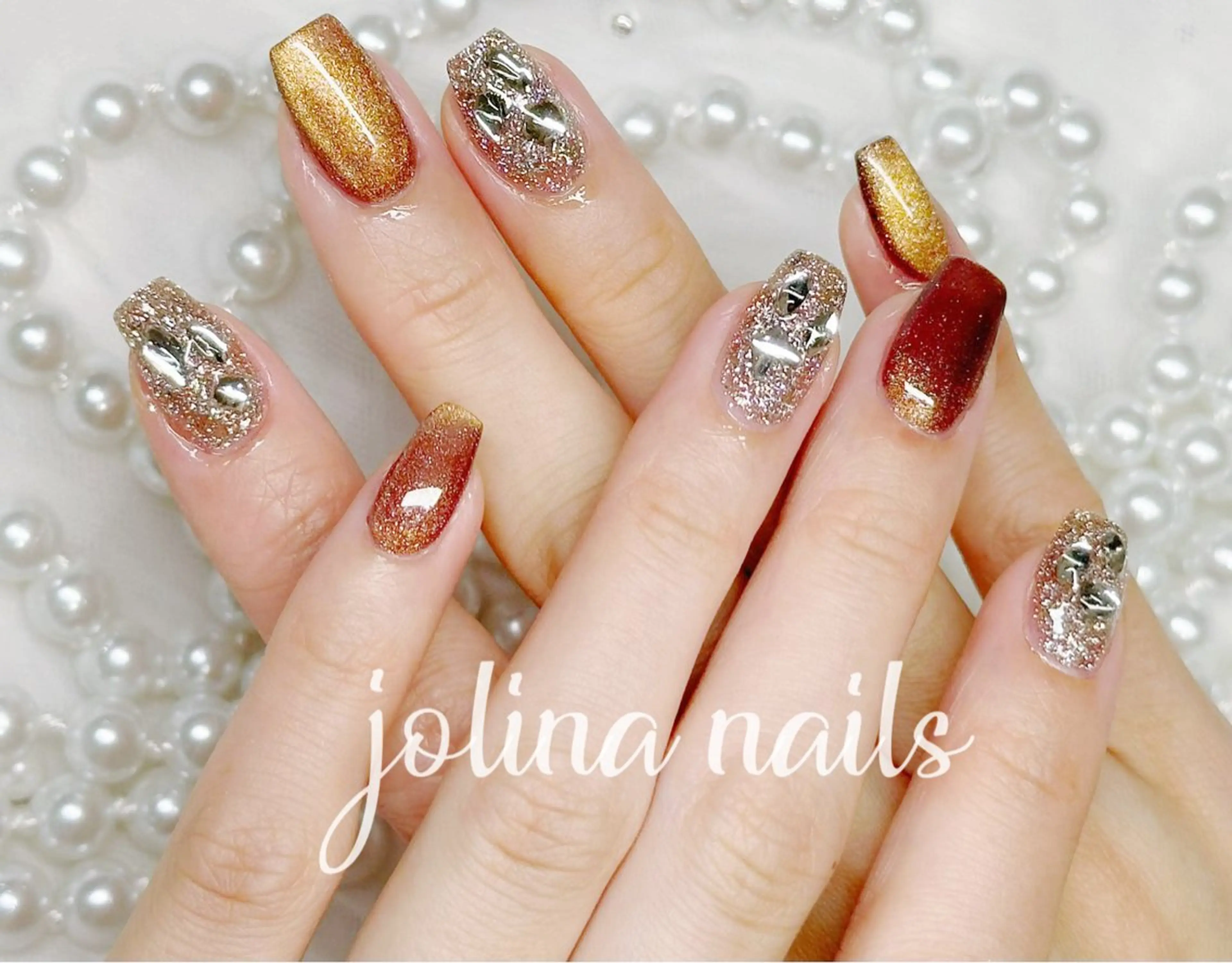 ネイル ハンドネイル ハンドケア jolina nails鶴見店のネイルデザイン