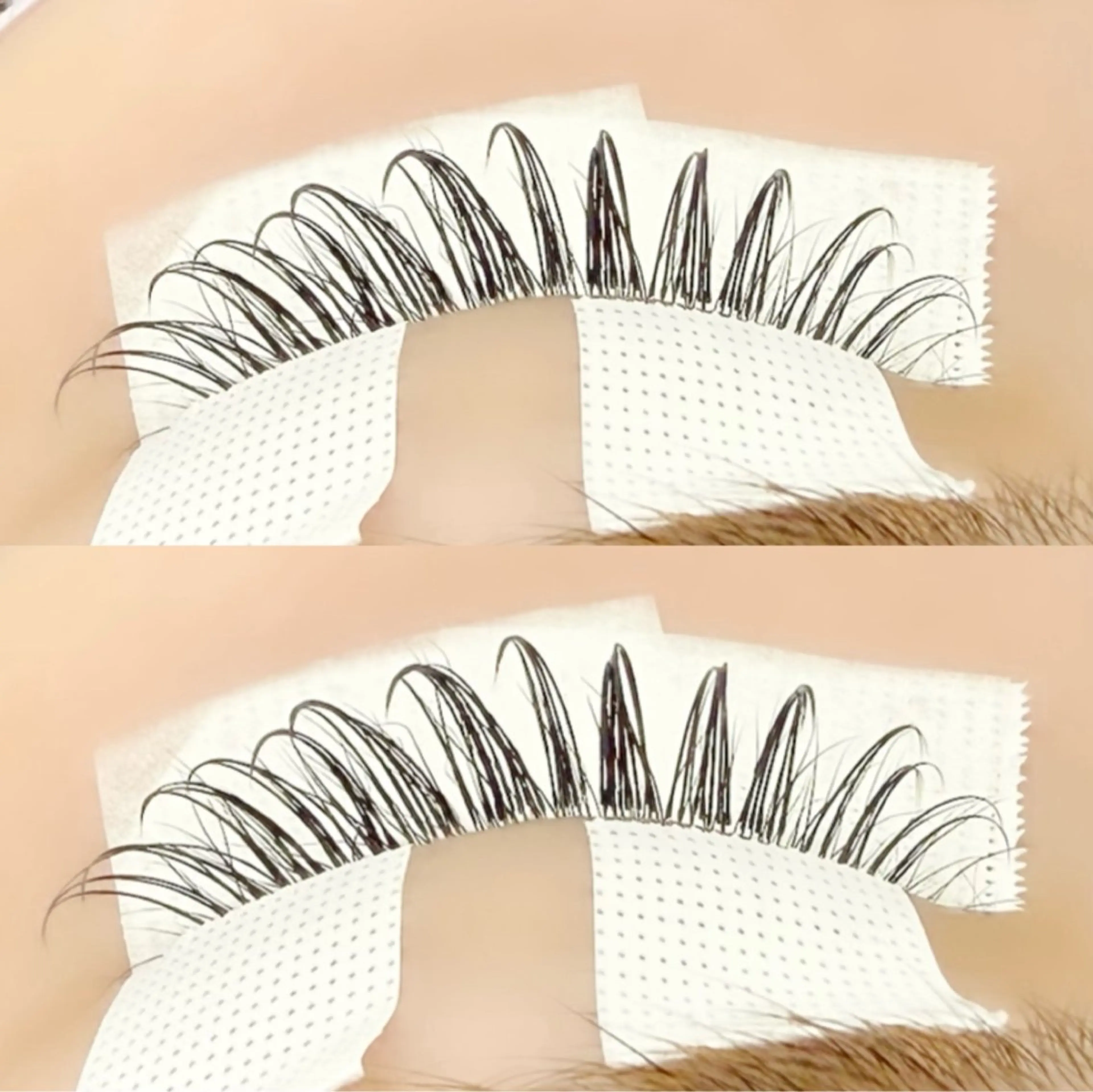 マツエク・マツパ 束感まつ毛 フラットラッシュ eyelash salon Nature所属・eyelash sa lon Natureのマツエク・マツパデザイン