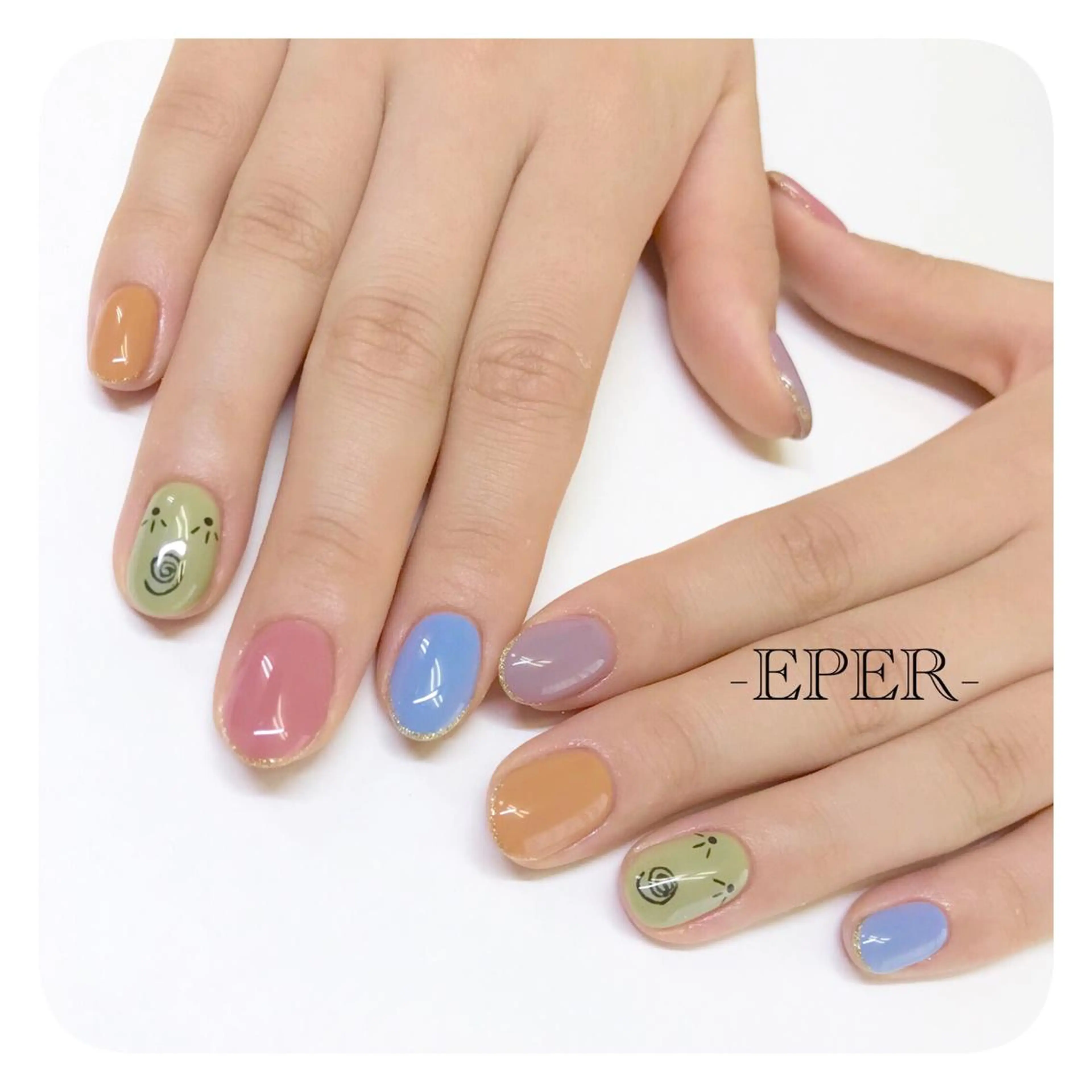 ネイル 持ち込み ネイルサロン -EPER-エペルのネイルデザイン