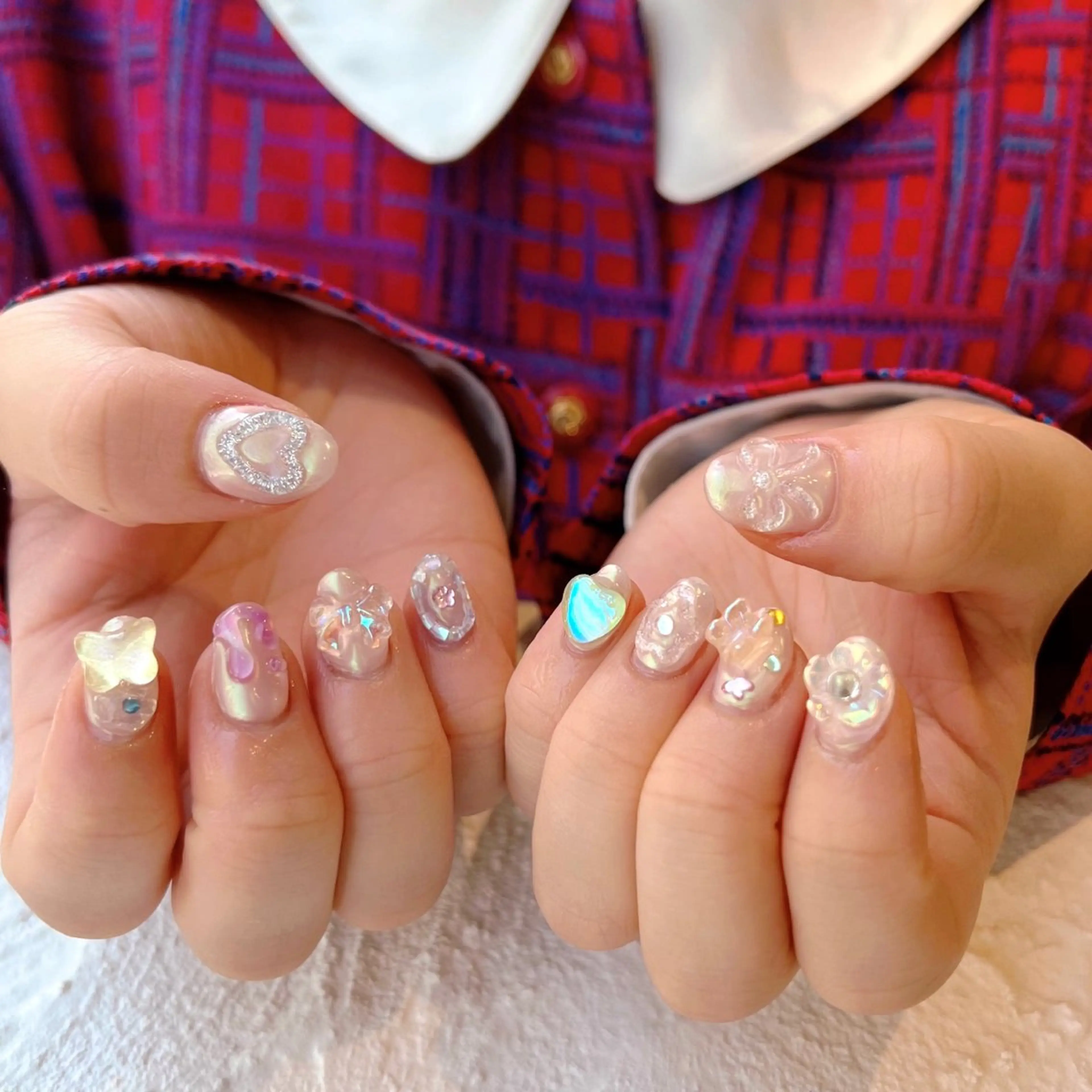 ネイル ハンドネイル 新井 ひなののネイルデザイン