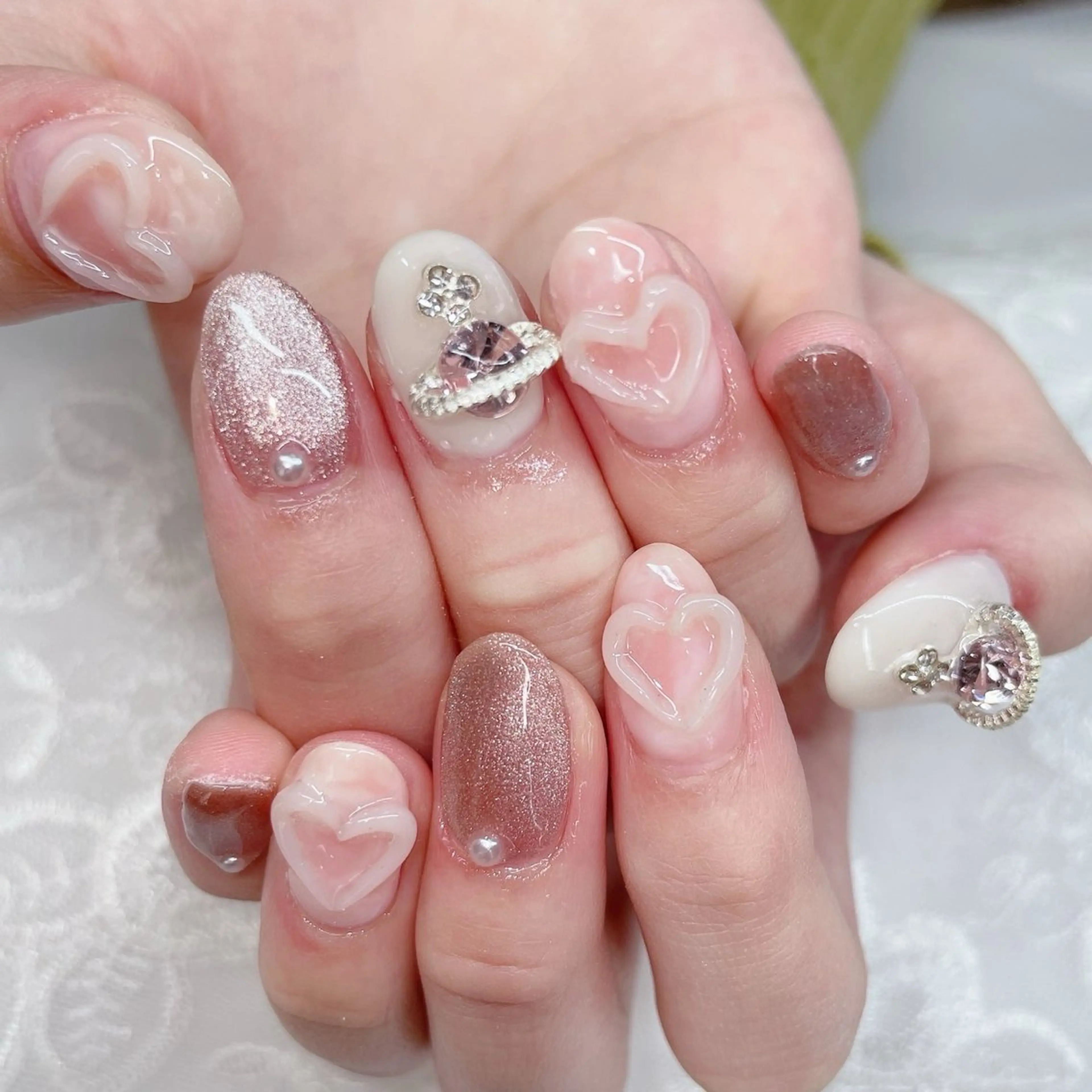 ネイル ハンドネイル 💜MIYA nail川崎店のネイルデザイン