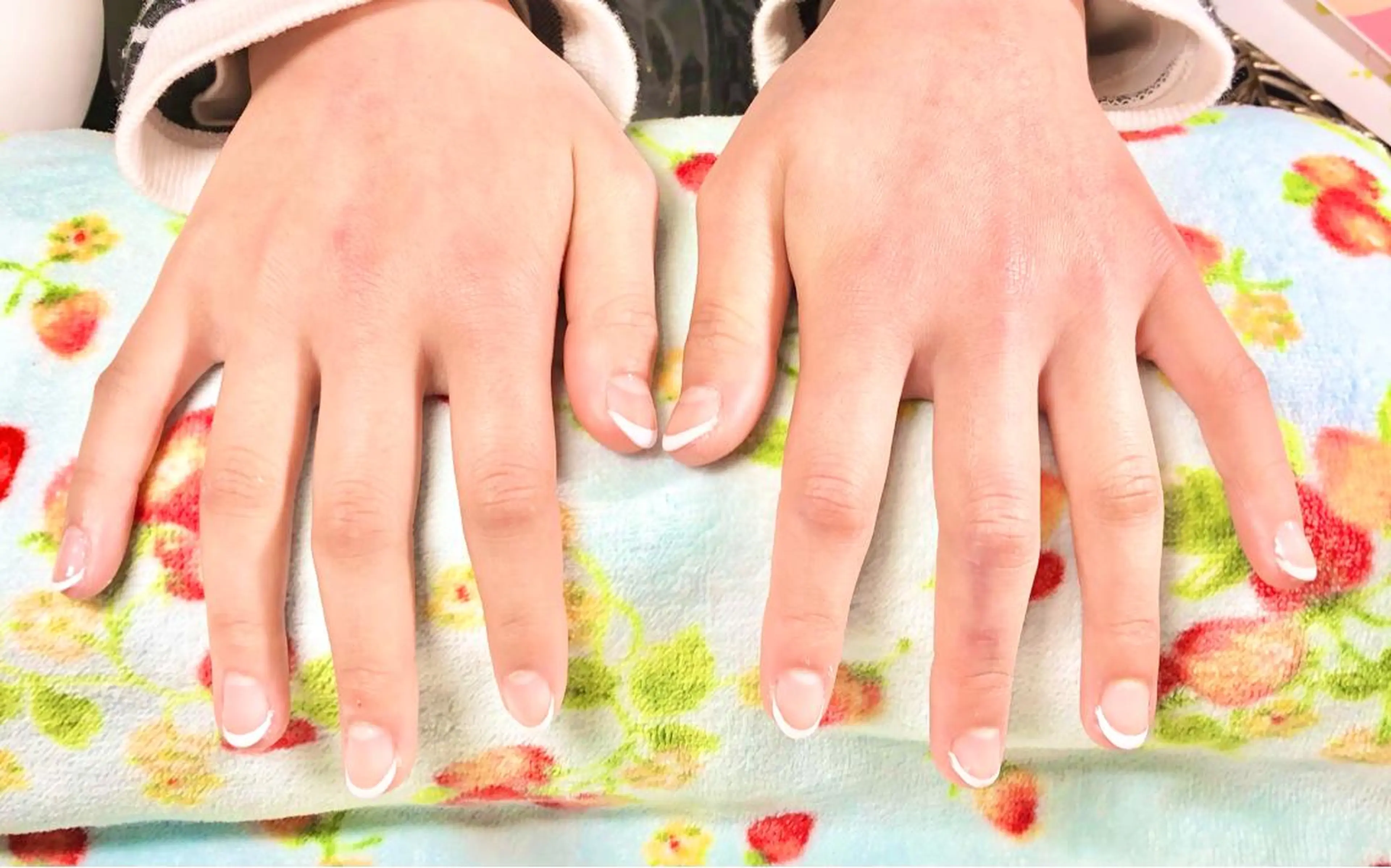 ネイル フレンチネイル ホワイト ハンドネイル Tairacchi ﾀｲﾗｯﾁのエステ・リラクイメージ