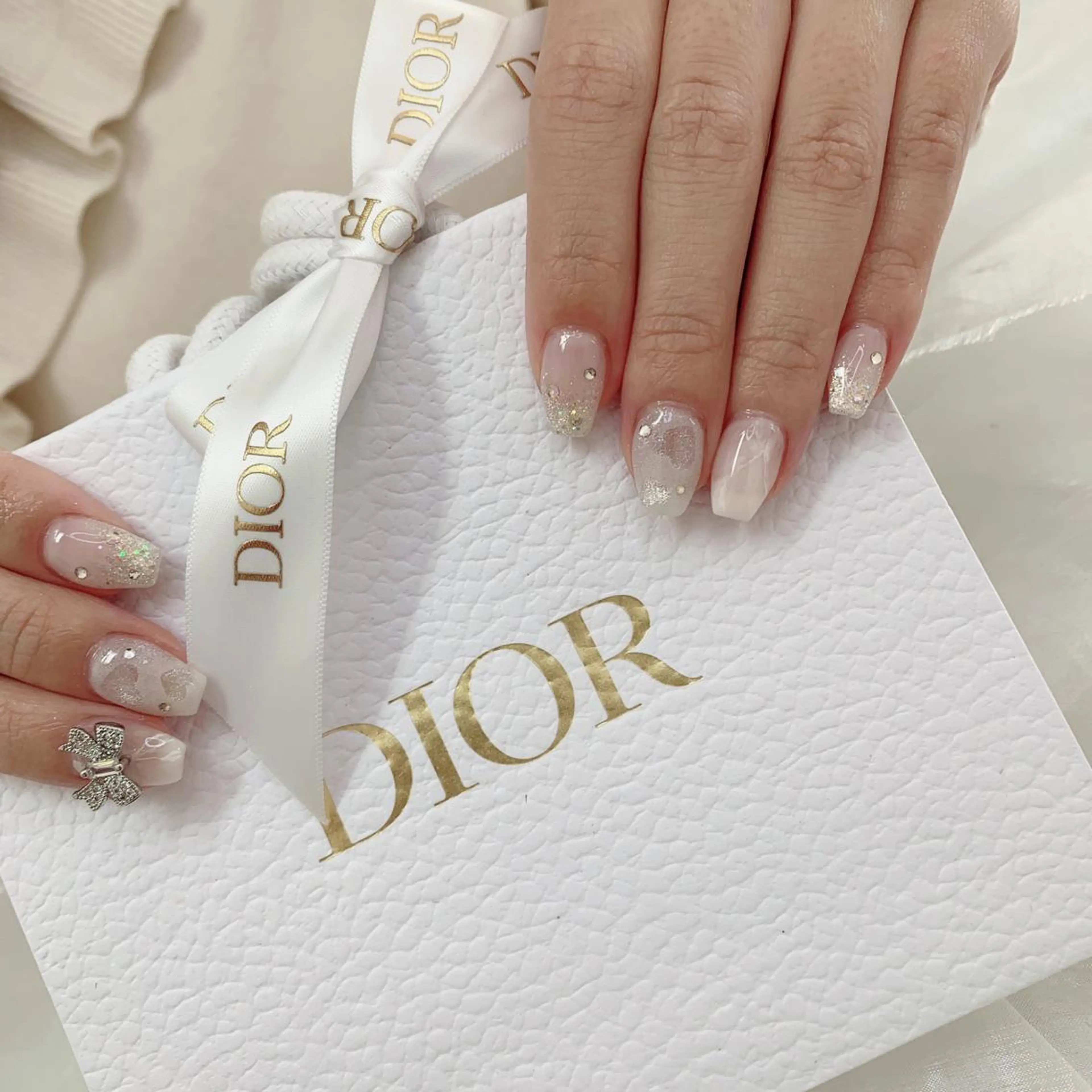 ネイル ハンドネイル La neige* yuki 🥯🍑のネイルデザイン