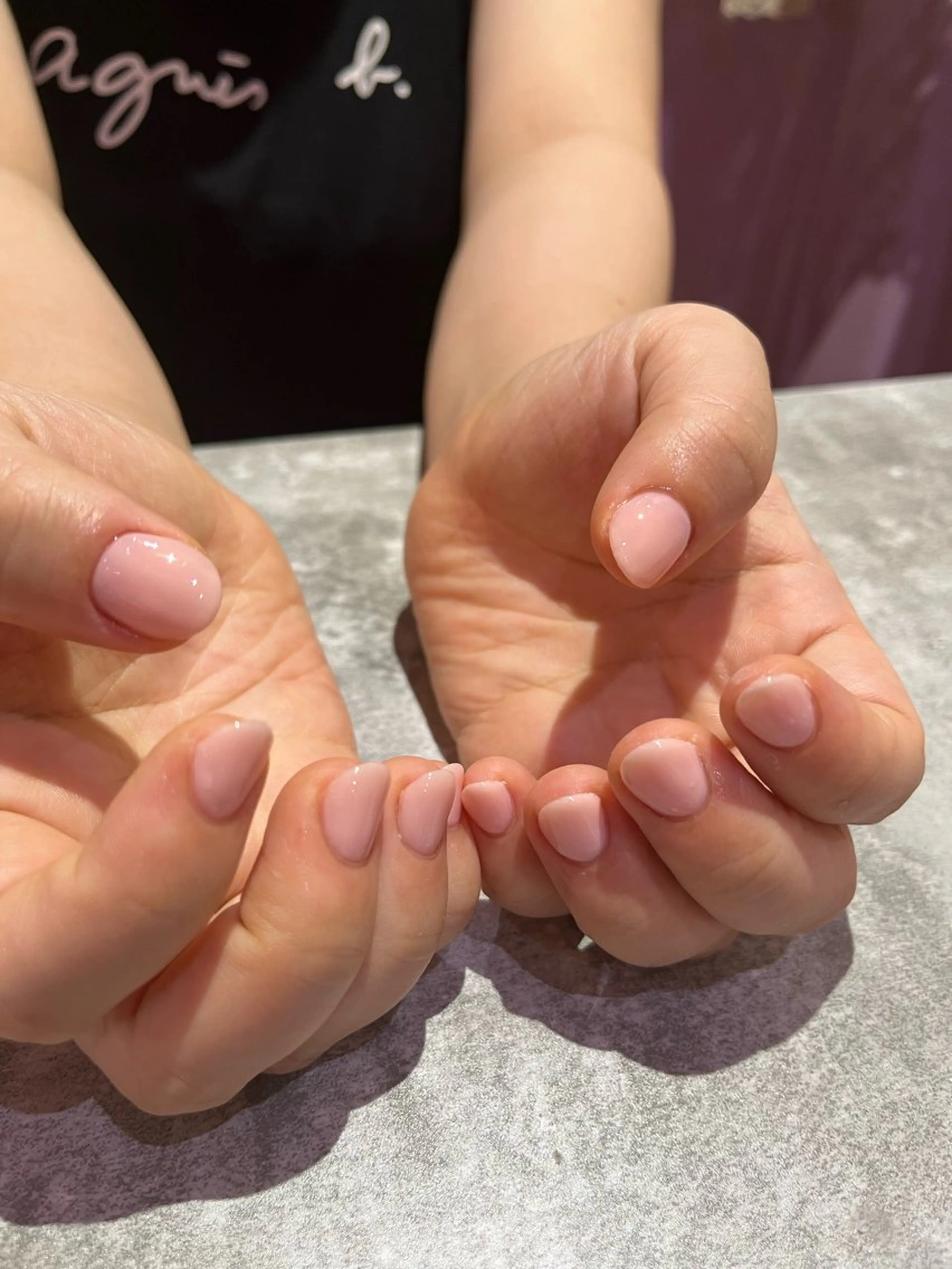 ネイル オフィスネイル ピンク ♡ KAEDE ♡のネイルデザイン