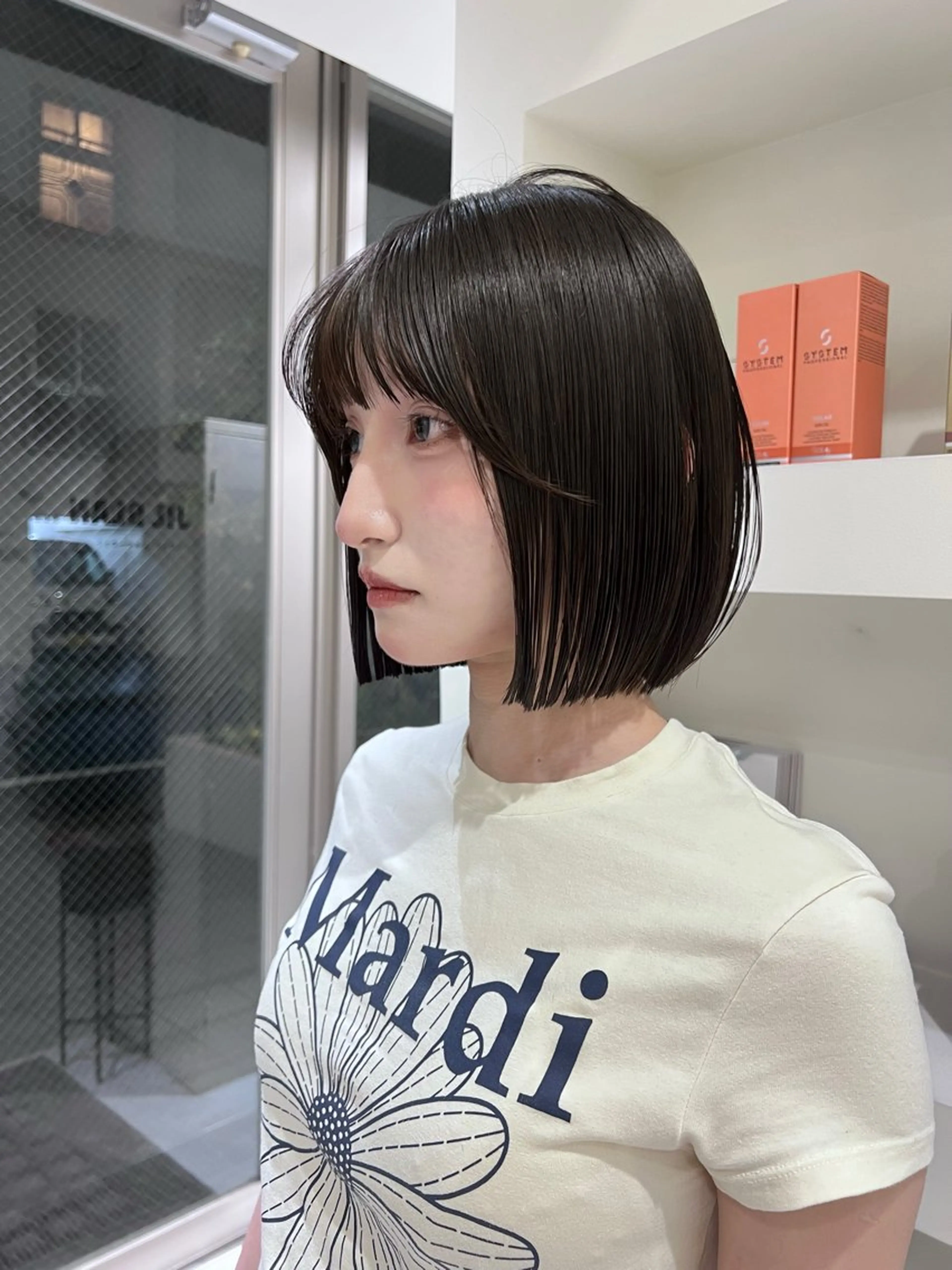 ショート ボブ/レイヤーカット /表参道 yunaのヘアスタイル