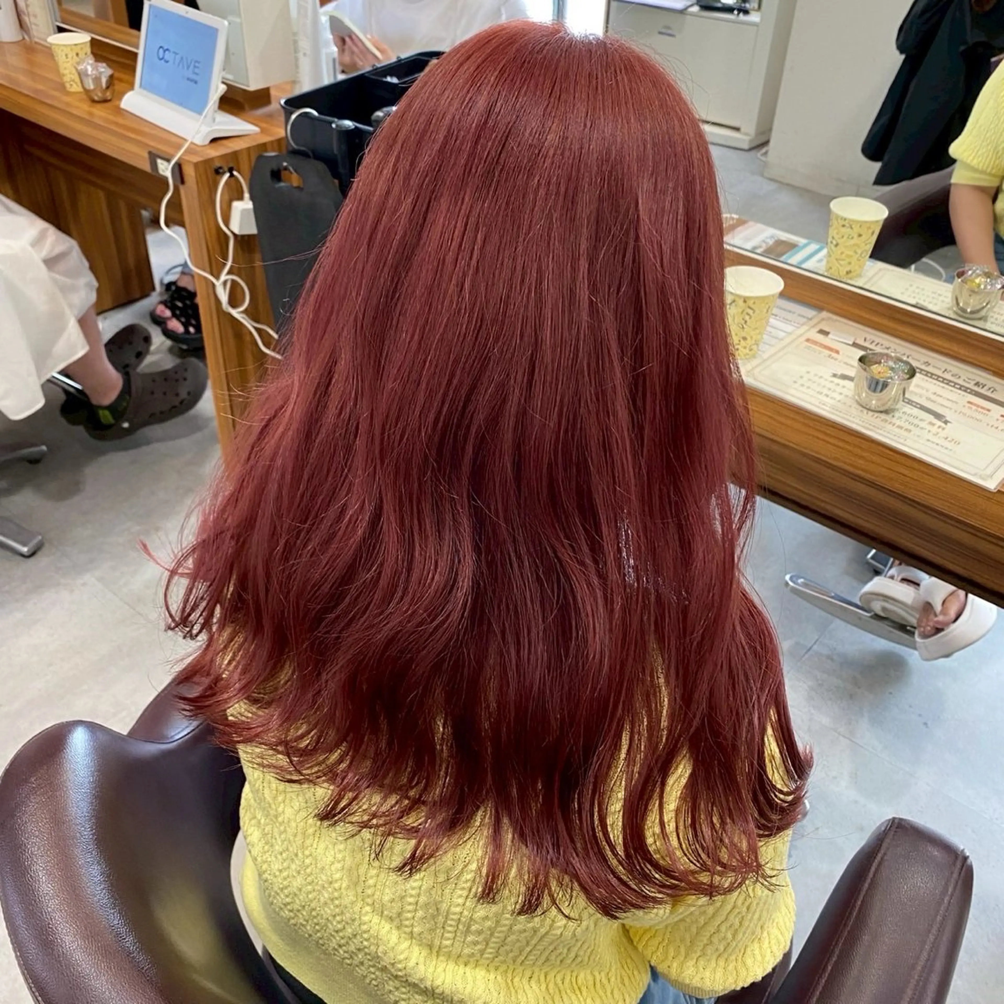 ロング カラー ヘアカラー Lee京都西院店所属・透明感カラー✨ Marin♡のヘアスタイル