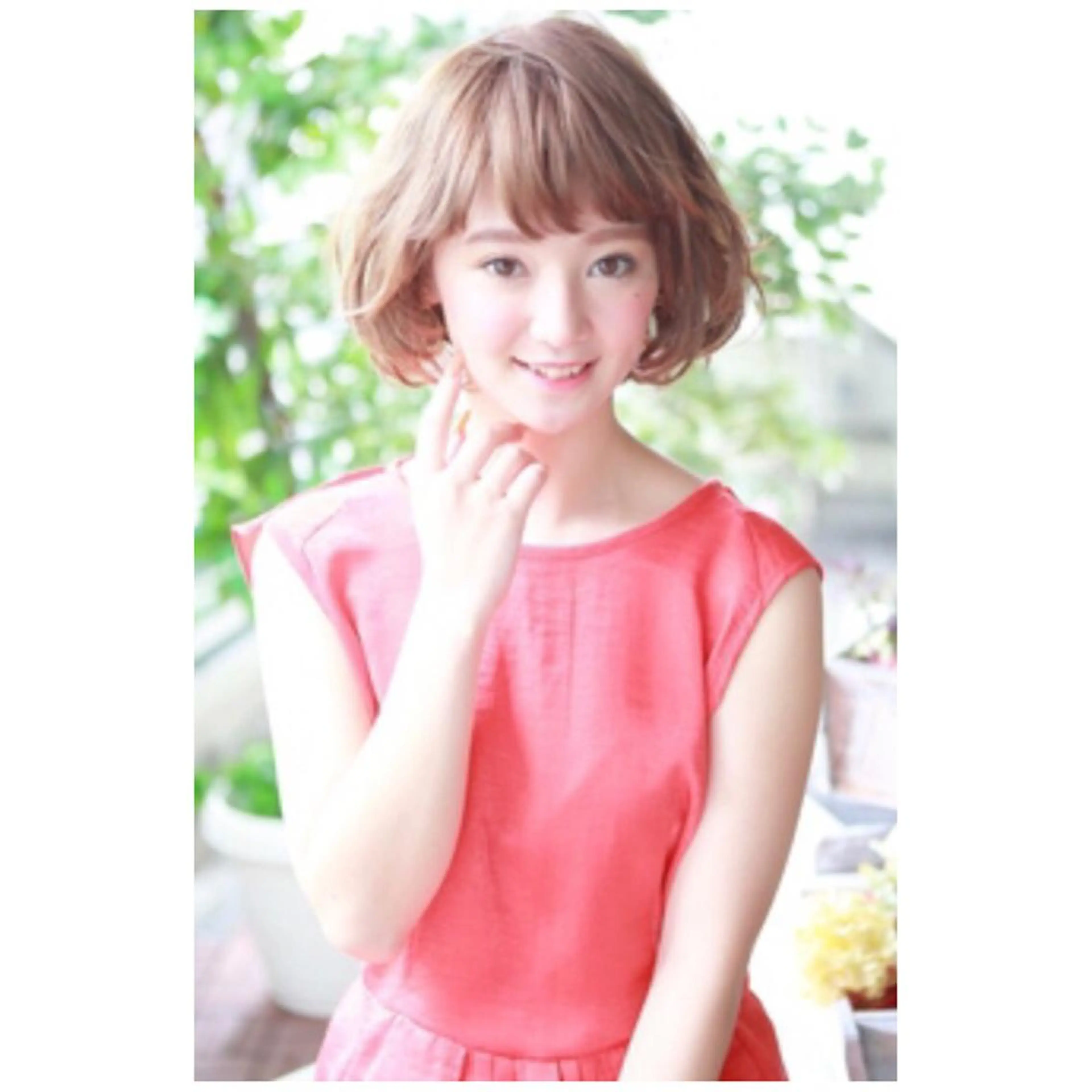 ショート カラー LOUVRE totalbeautysalon西大寺店所属・粟田 めぐみのヘアスタイル