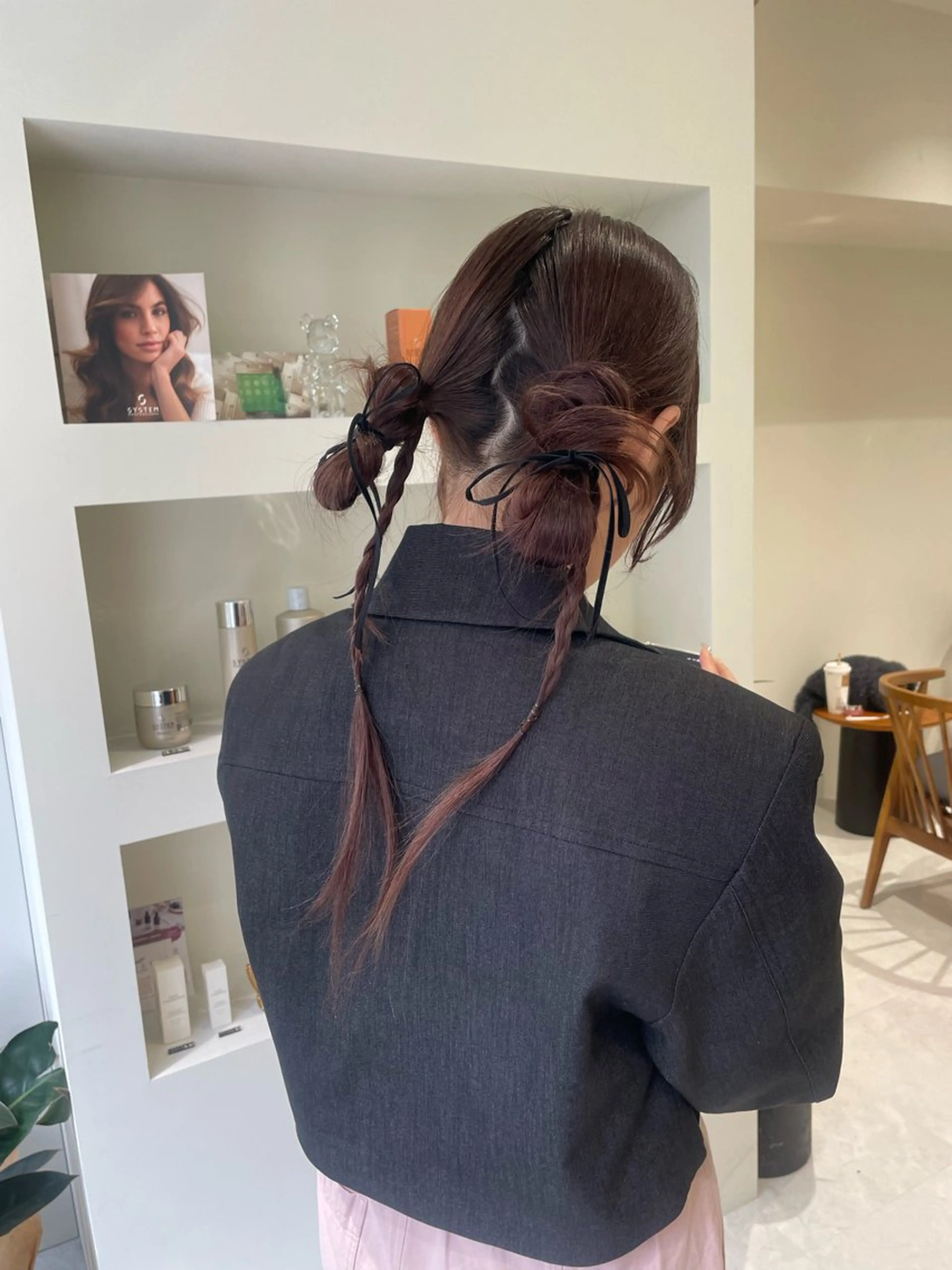 ロング ヘアアレンジ 透明感🍨レイヤー ヘアセット/miyuのヘアスタイル