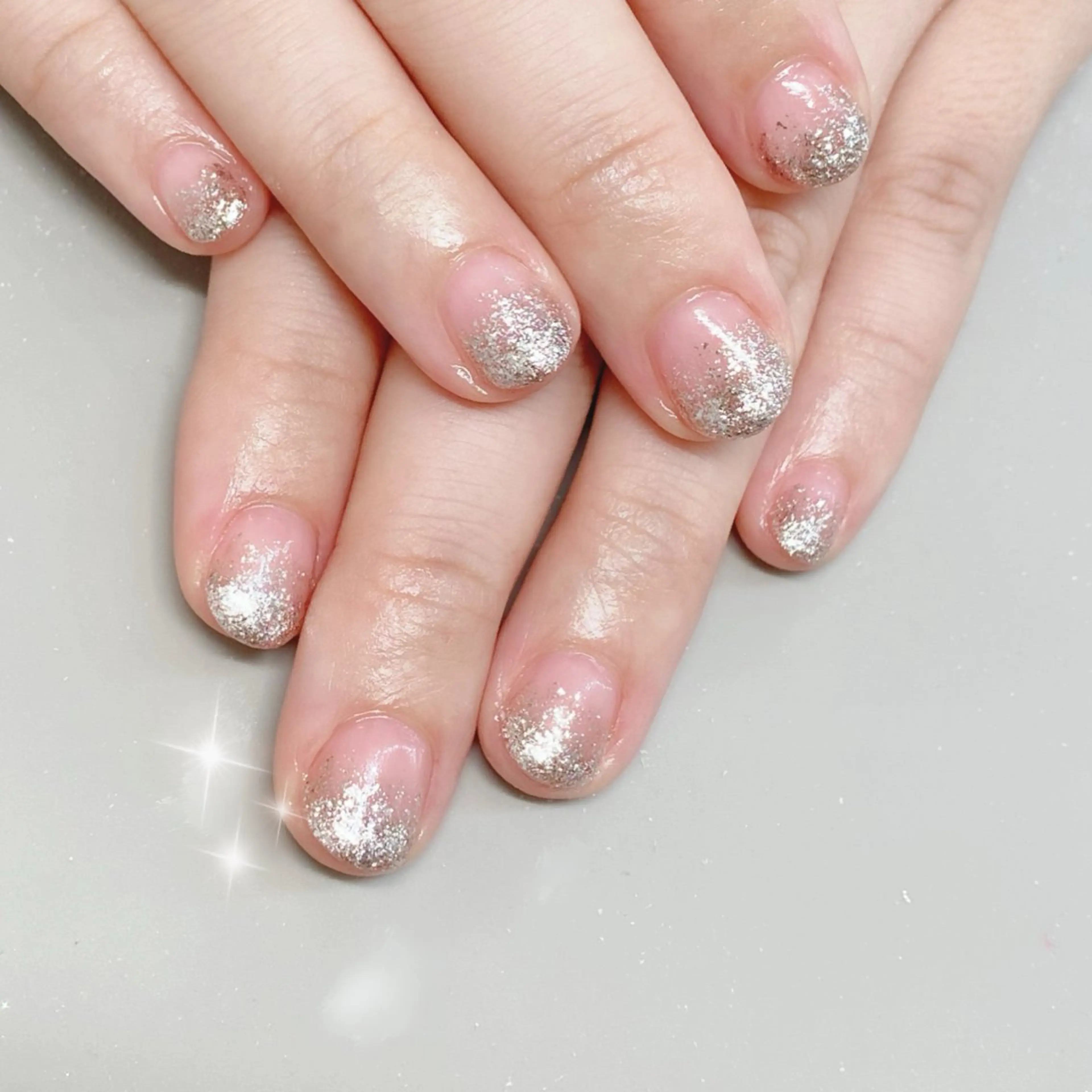 ネイル 艶/マグネット/網紅 /韓国/岩下りほのネイルデザイン