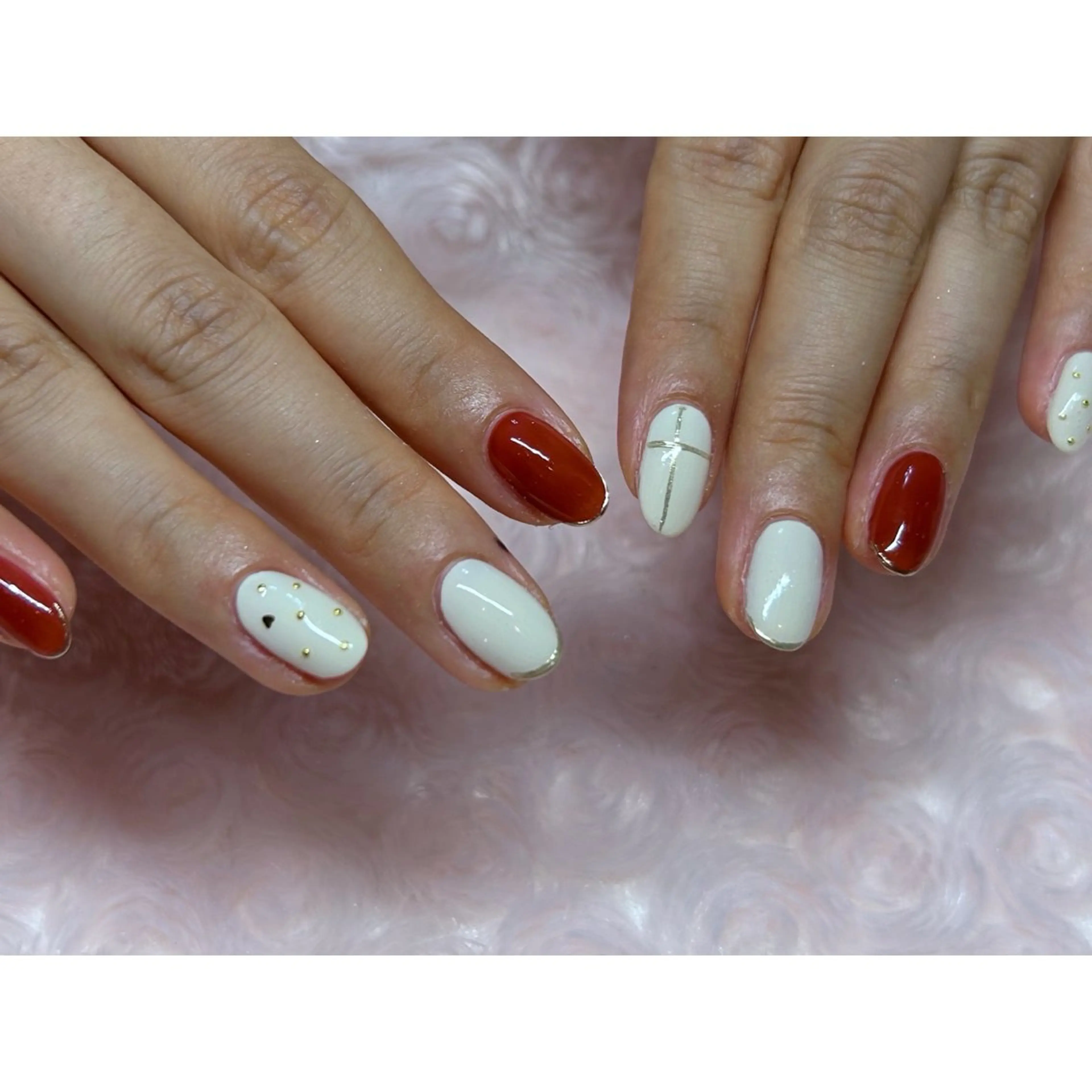 ネイル ハンドネイル 横浜駅東口 🐬🫧 ｵｰﾀのネイルデザイン